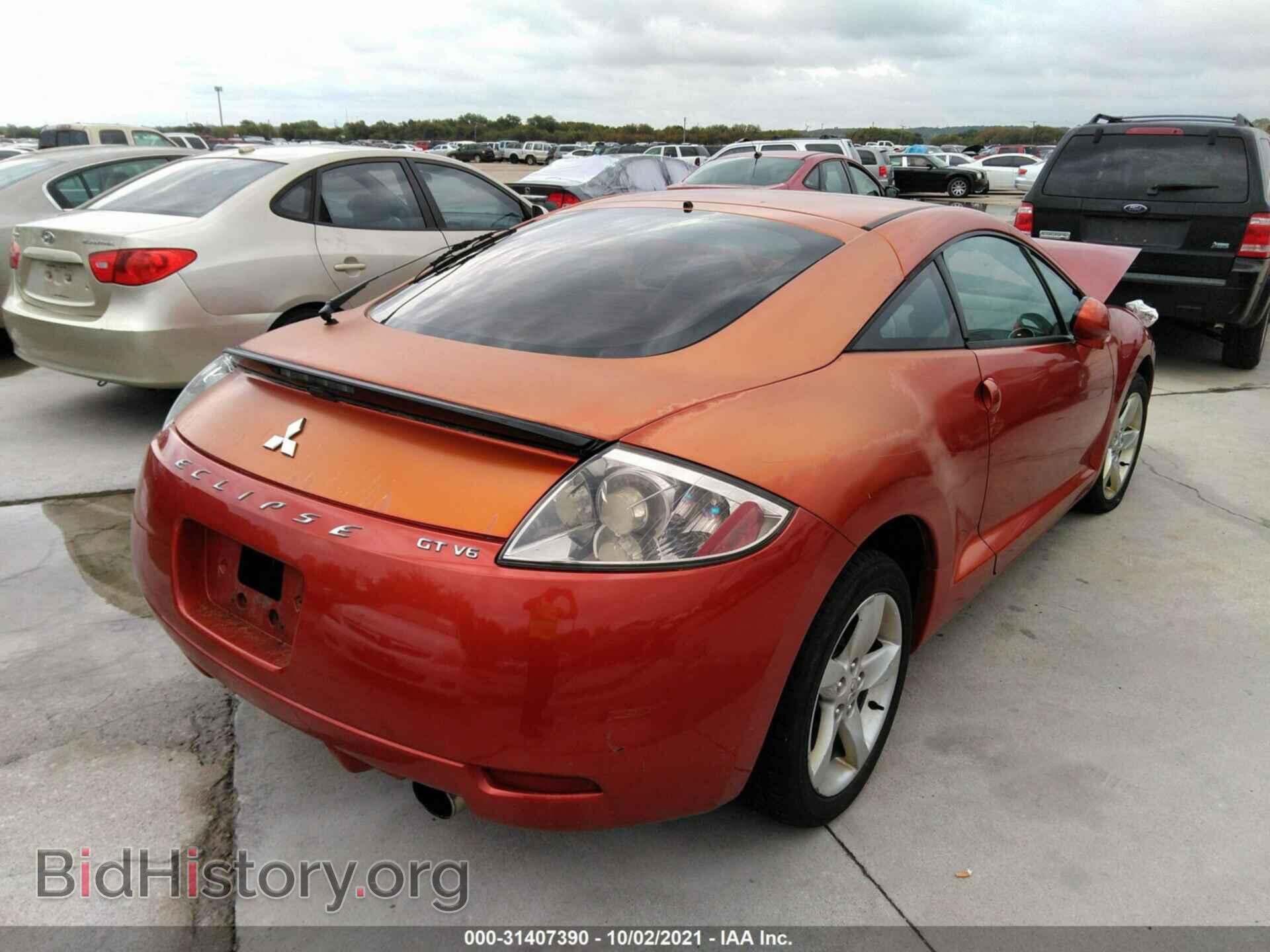 2007 MITSUBISHI ECLIPSE - VIN: 4A3AK34T77E002889 - Photo 4