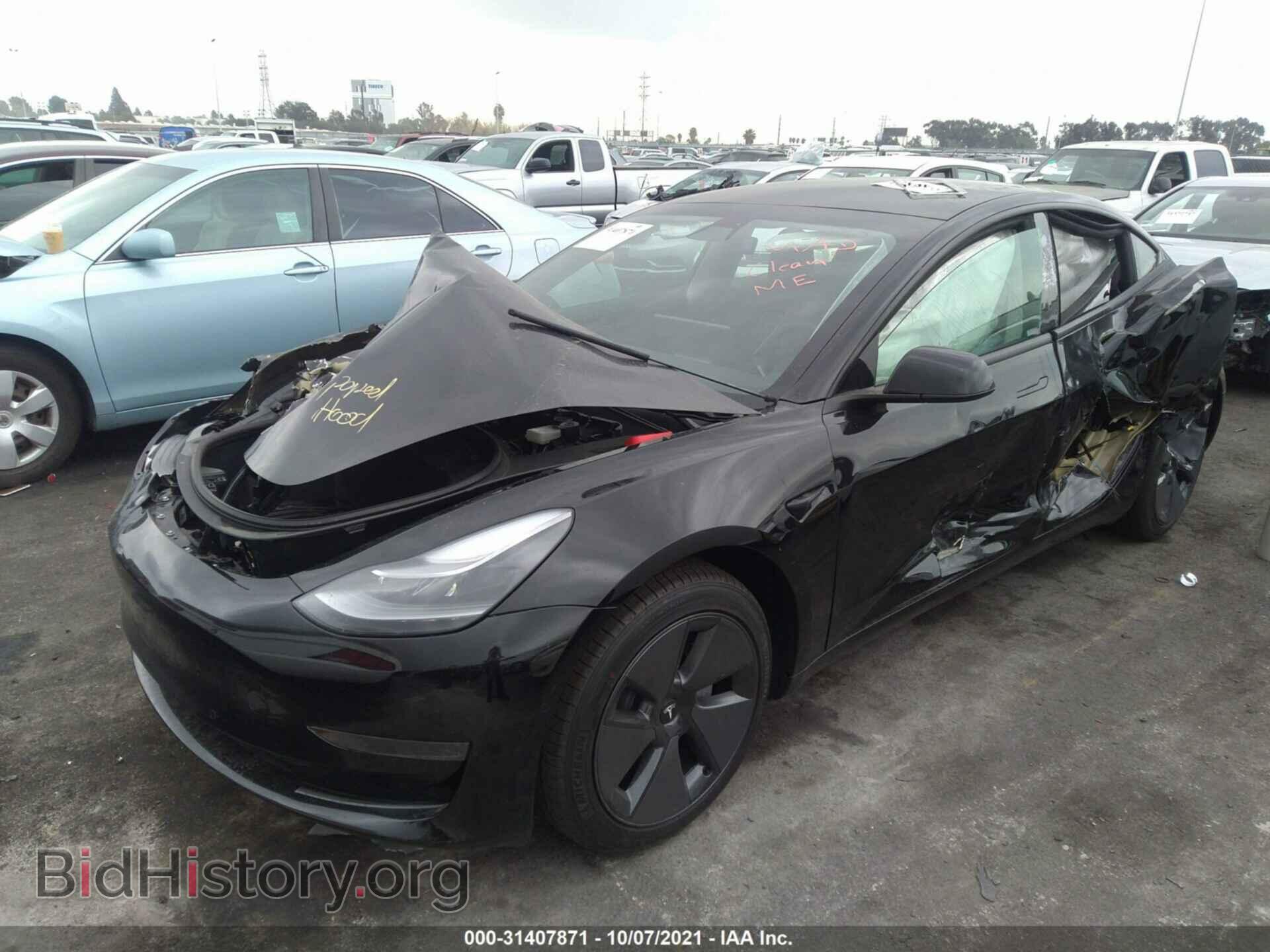 2021 TESLA MODEL 3 - VIN: 5YJ3E1EA3MF002760 - Photo 2