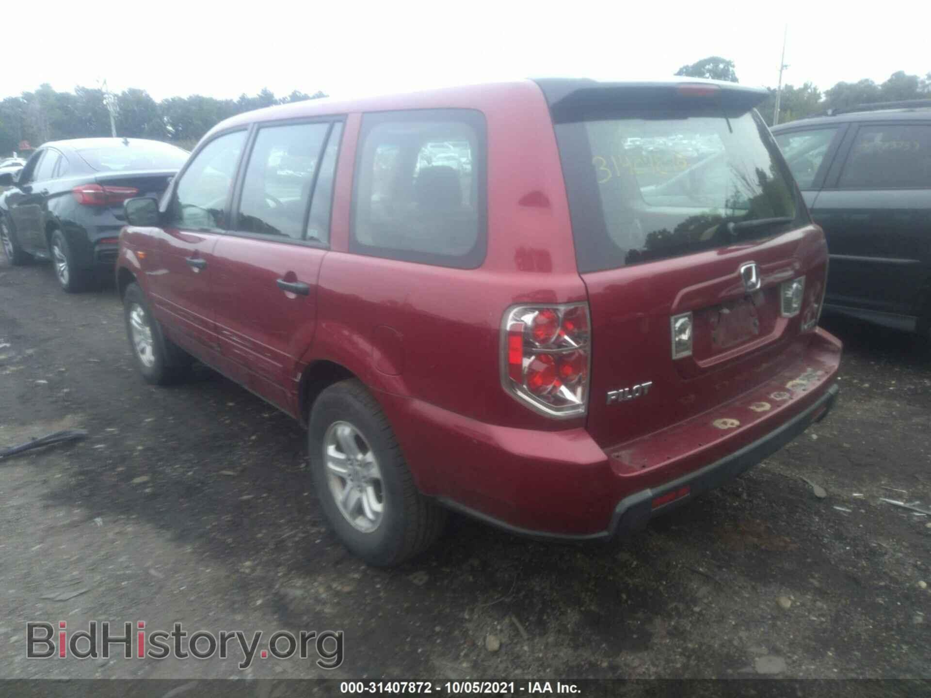 2006 HONDA PILOT - VIN: 5FNYF18196B023176 - Фото 3