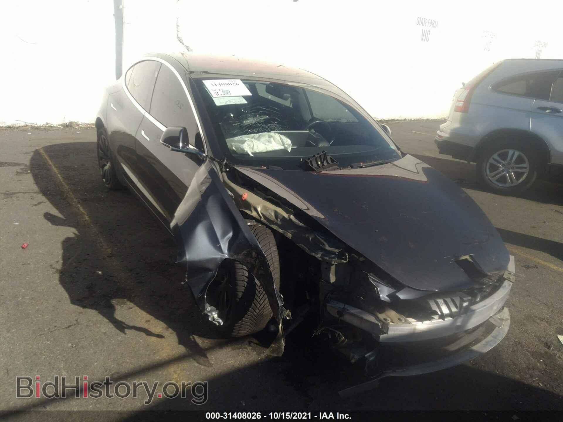 Photo 5YJ3E1EA8JF021817 - TESLA MODEL 3 2018
