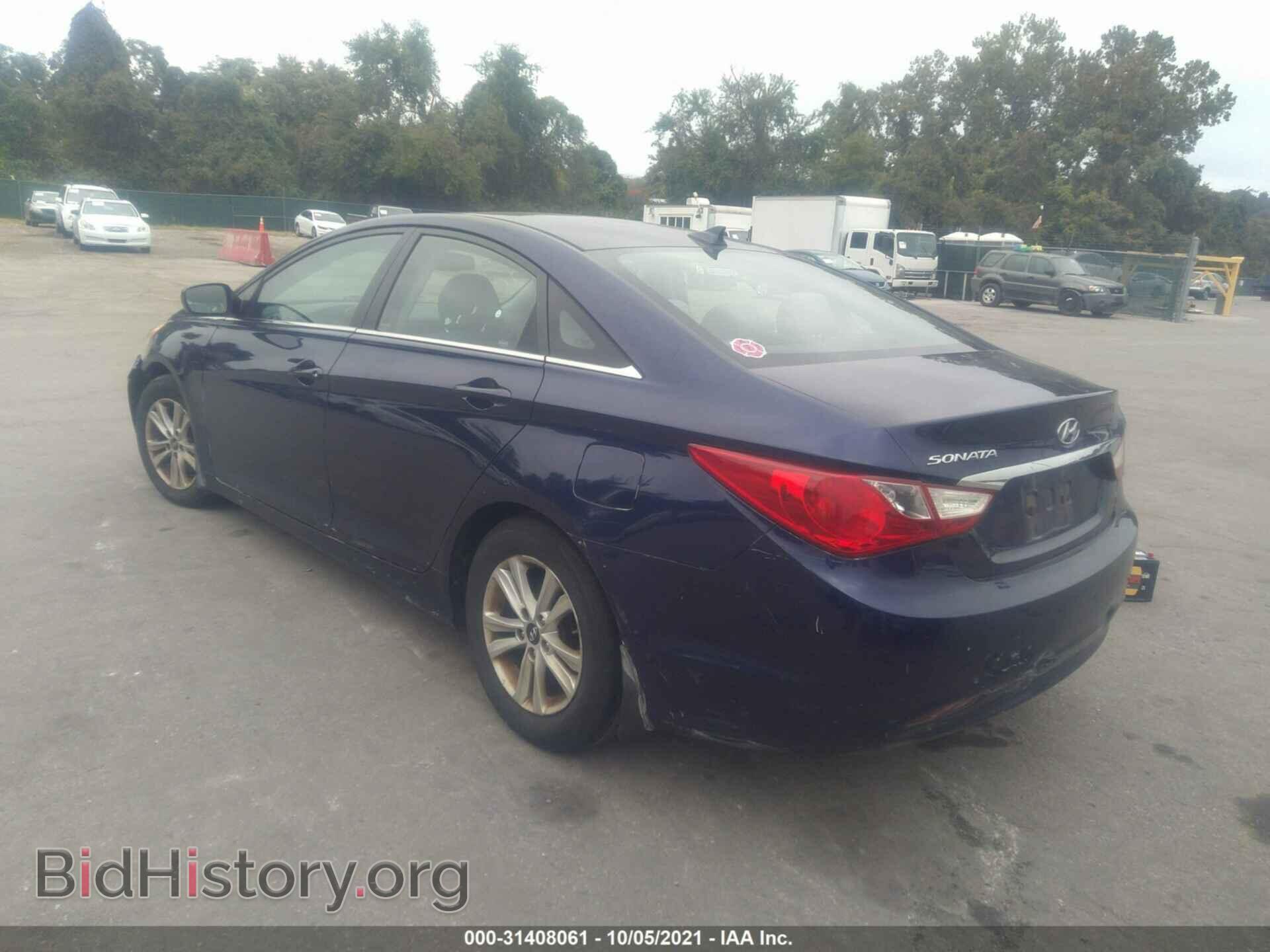 2012 HYUNDAI SONATA - VIN: 5NPEB4AC1CH357176 - Фото 3