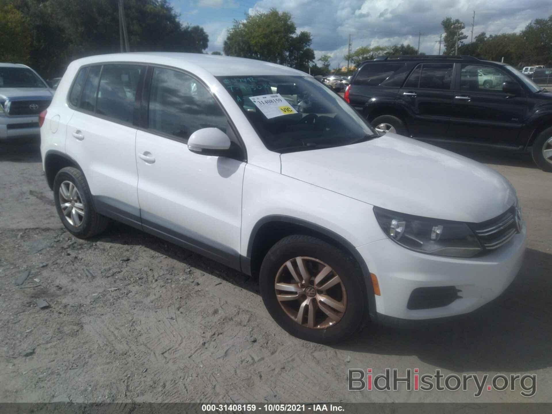 Photo WVGAV3AX3DW603185 - VOLKSWAGEN TIGUAN 2013