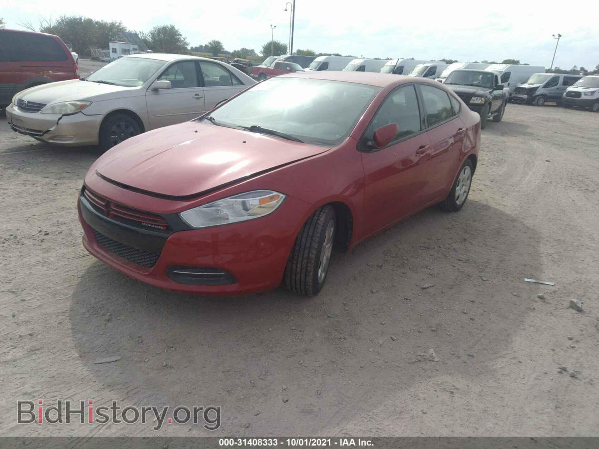 2013 DODGE DART - VIN: 1C3CDFAH3DD215688 - Фото 2