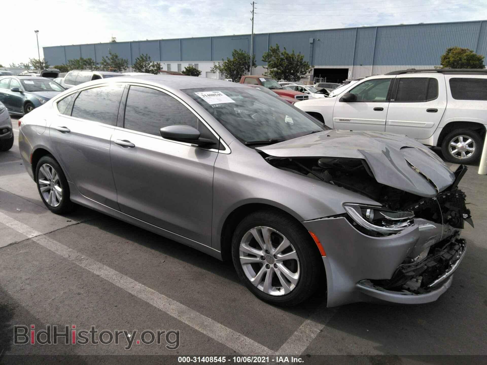 Фотография 1C3CCCAB0GN170107 - CHRYSLER 200 2016