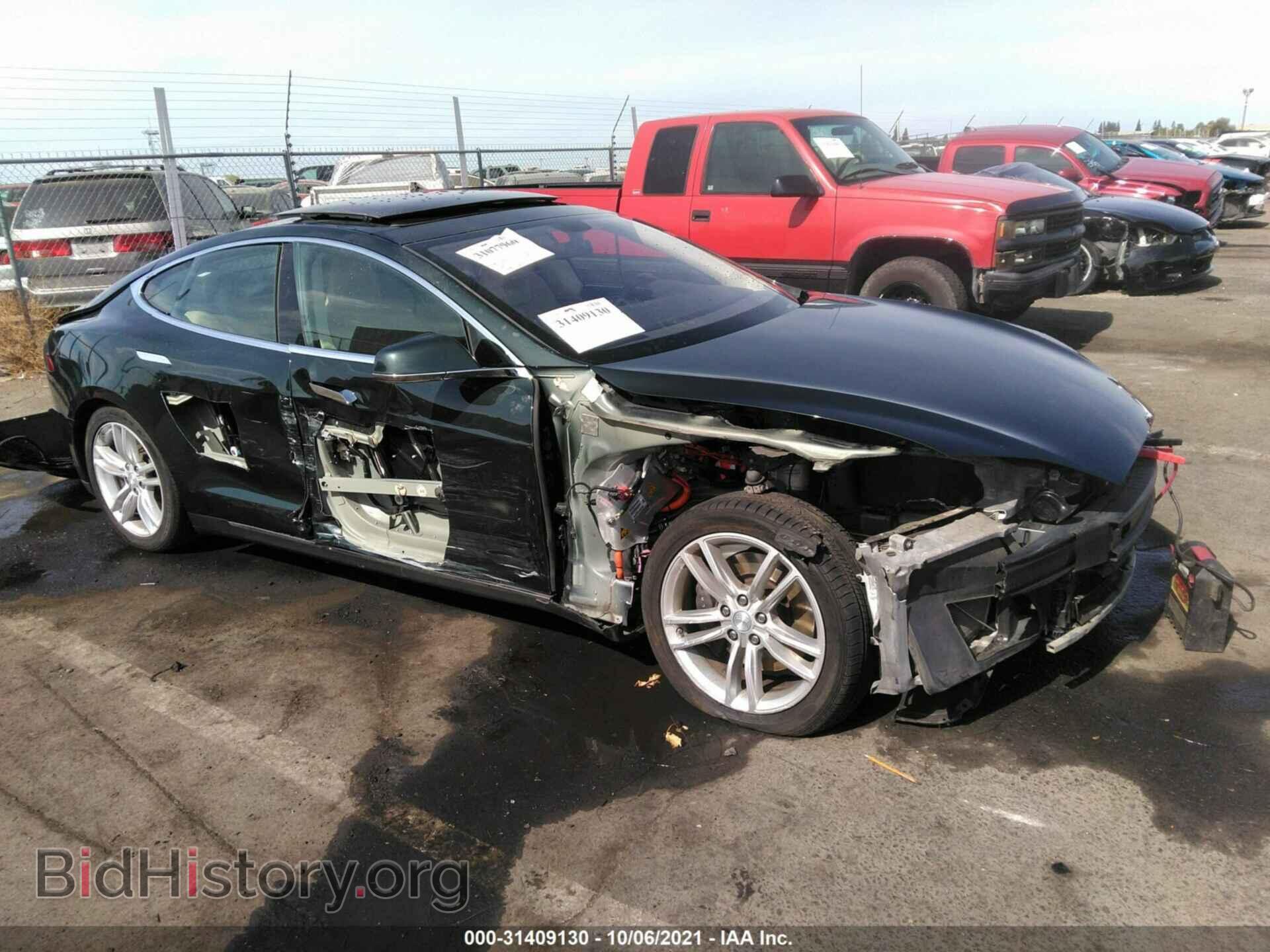Photo 5YJSA1CN8DFP07809 - TESLA MODEL S 2013