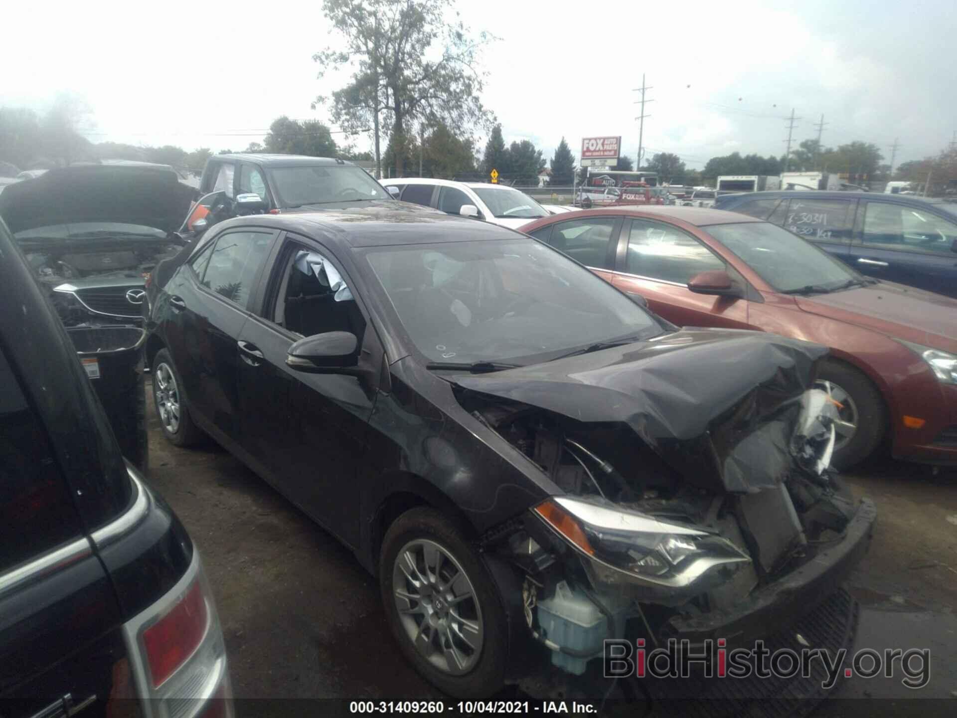 Photo 2T1BURHE3FC438222 - TOYOTA COROLLA 2015