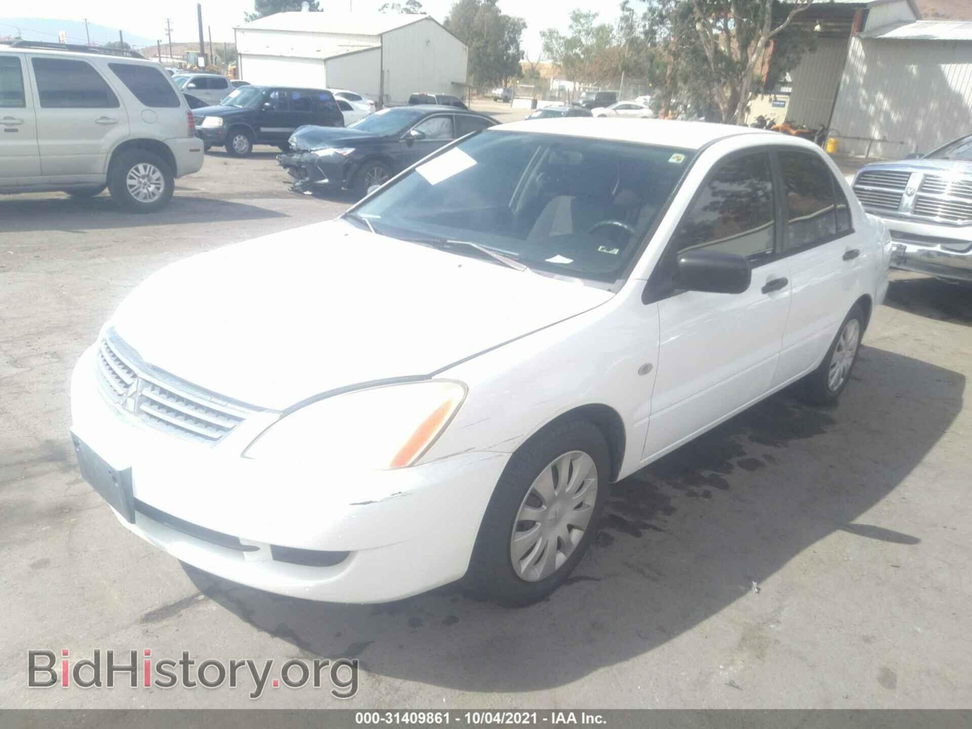 2006 MITSUBISHI LANCER - VIN: JA3AJ26E16U055315 - Фото 2