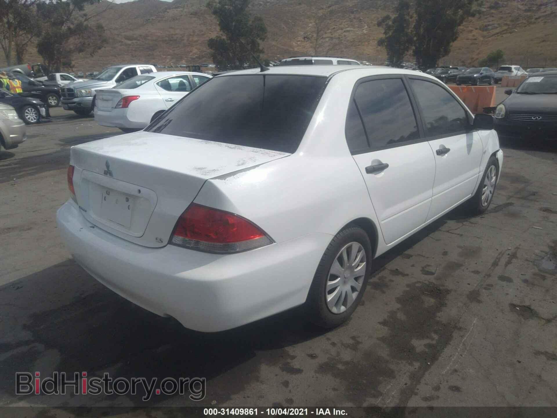2006 MITSUBISHI LANCER - VIN: JA3AJ26E16U055315 - Фото 4