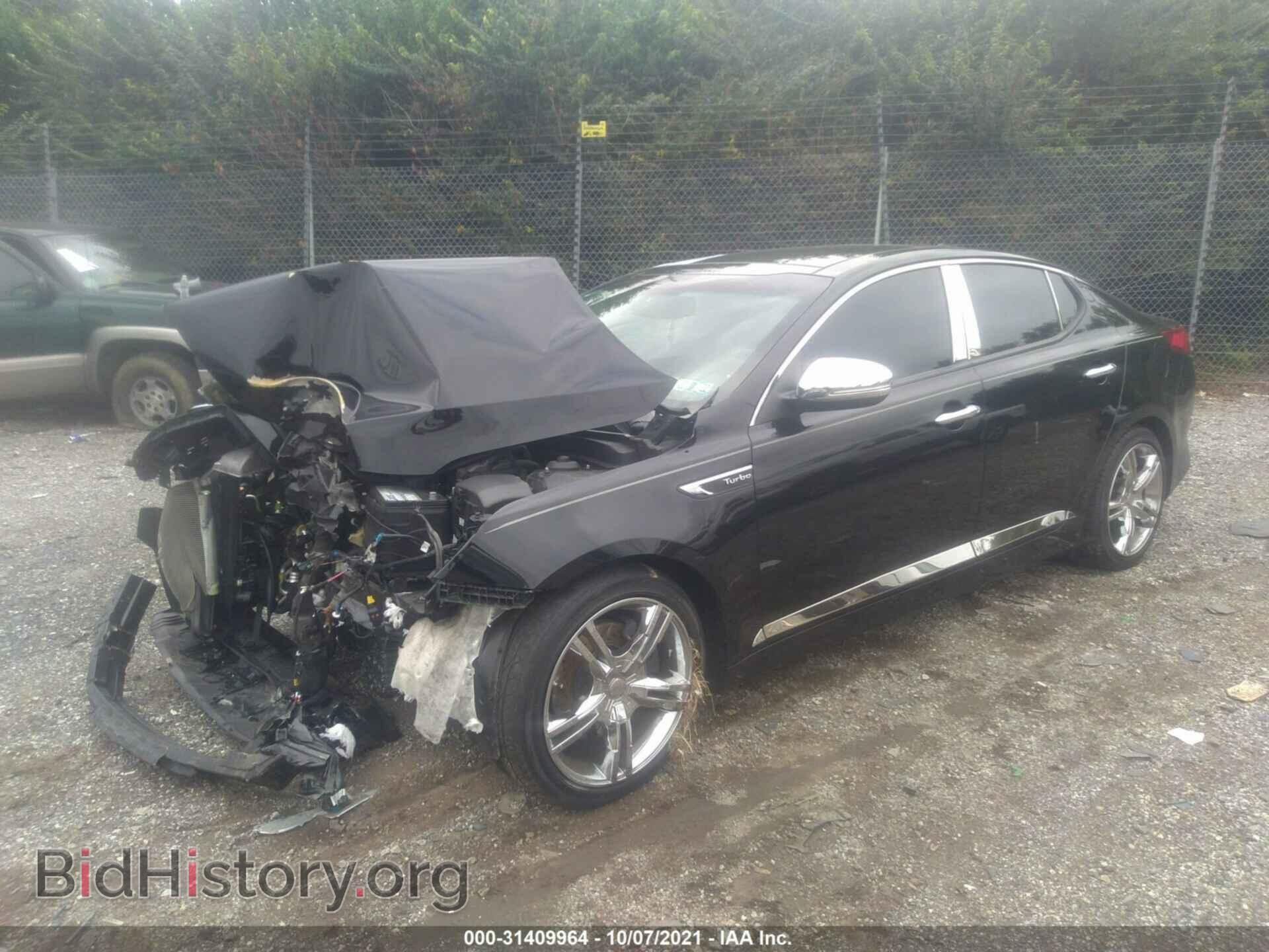 2015 KIA OPTIMA - VIN: 5XXGR4A63FG386127 - Фото 2