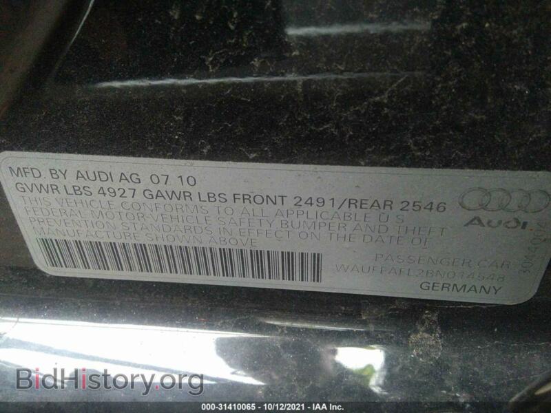 2011 Audi A4 (VIN WAUFFAFL2BN014548) — фото 9 из 11