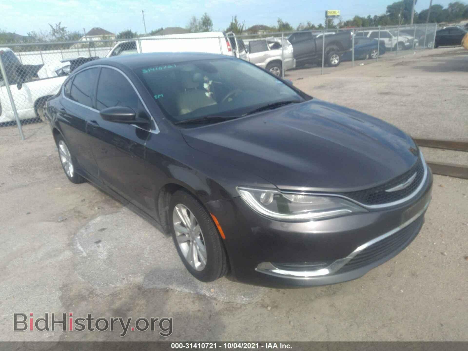 Фотография 1C3CCCAB0FN690144 - CHRYSLER 200 2015