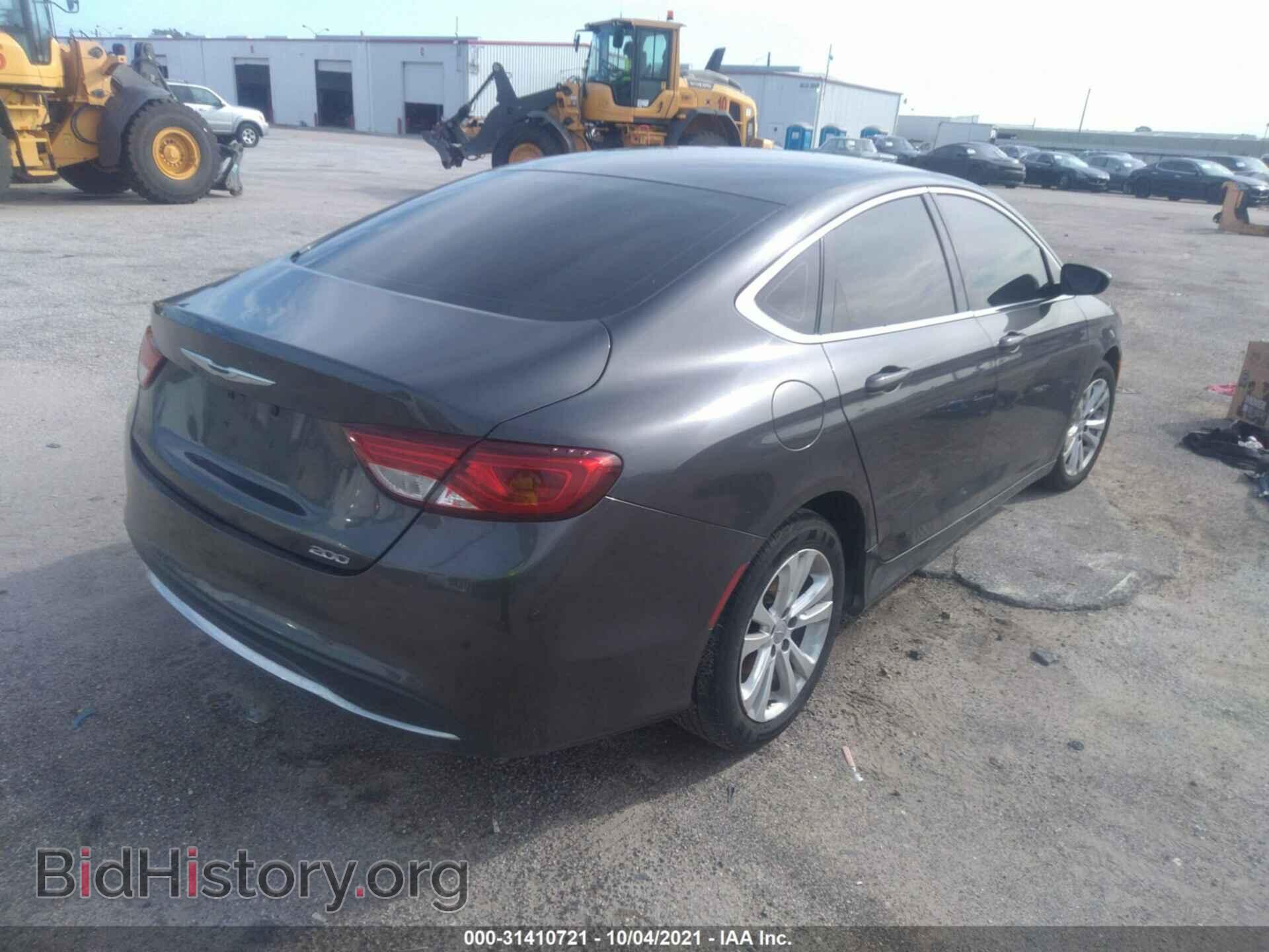 2015 CHRYSLER 200 - VIN: 1C3CCCAB0FN690144 - Фото 4