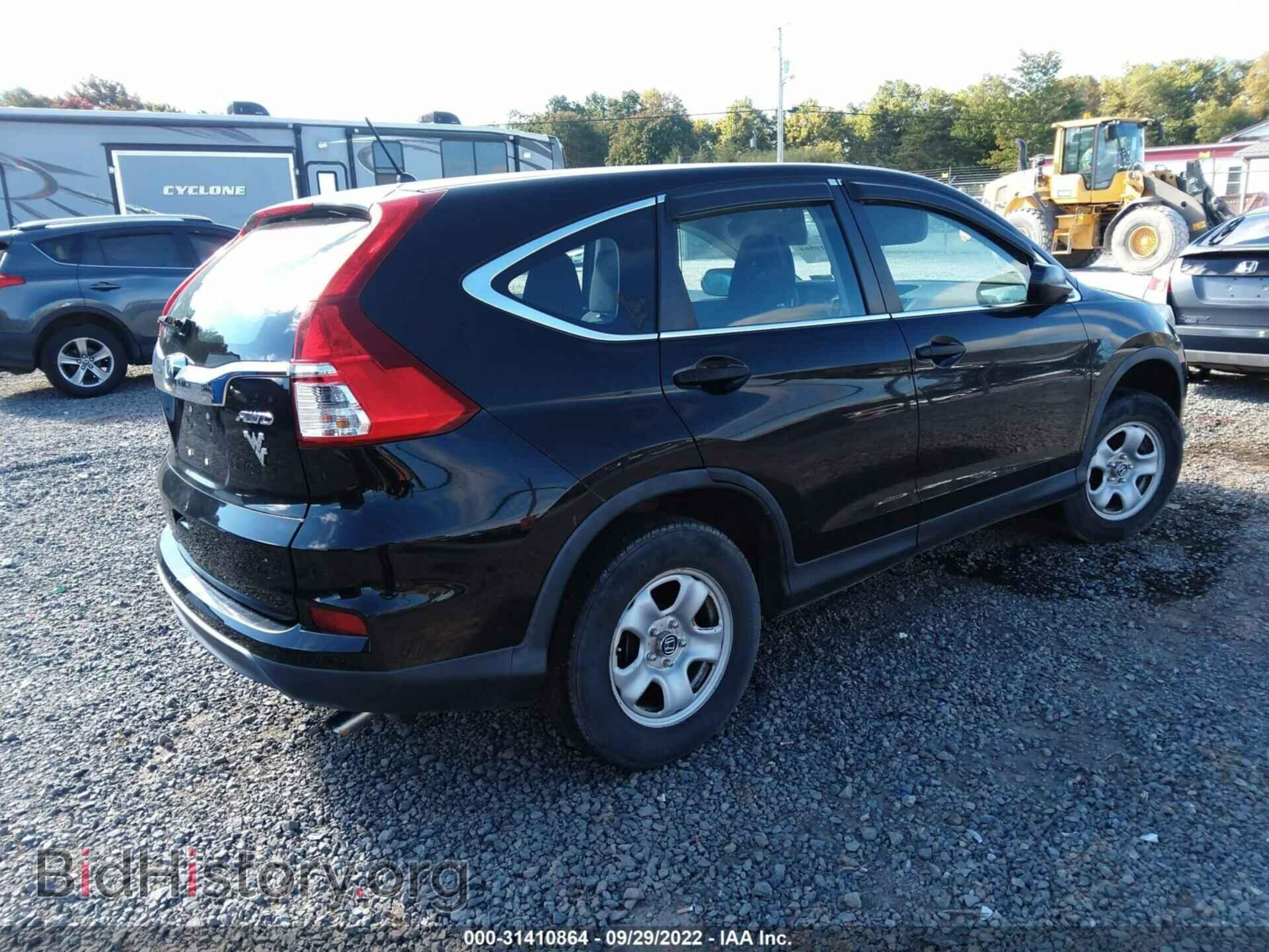 2016 HONDA CR-V - VIN: 5J6RM4H39GL003015 - Фото 4