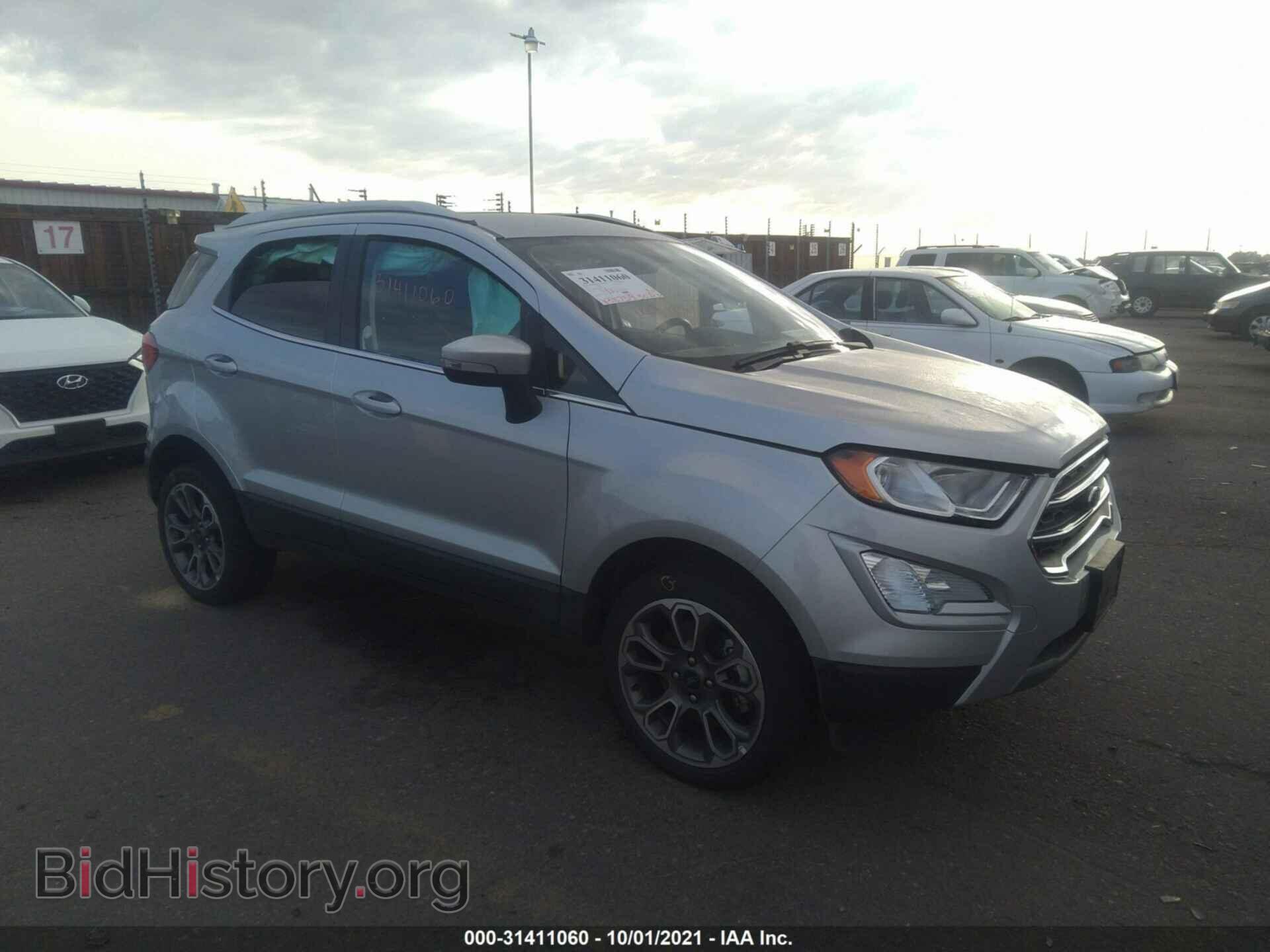Фотография MAJ6S3KL8MC407345 - FORD ECOSPORT 2021