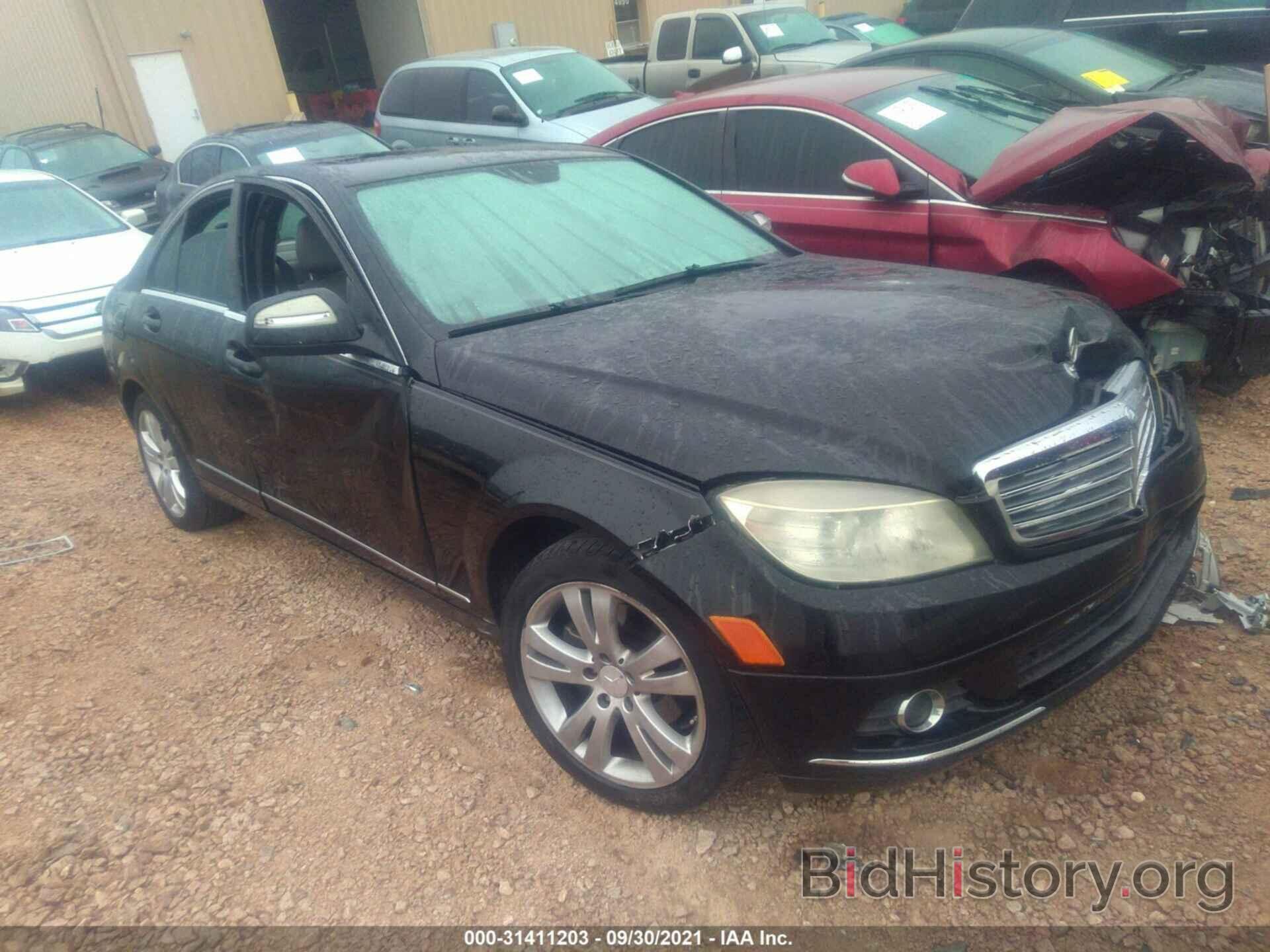 Photo WDDGF54X38F054134 - MERCEDES-BENZ C-CLASS 2008