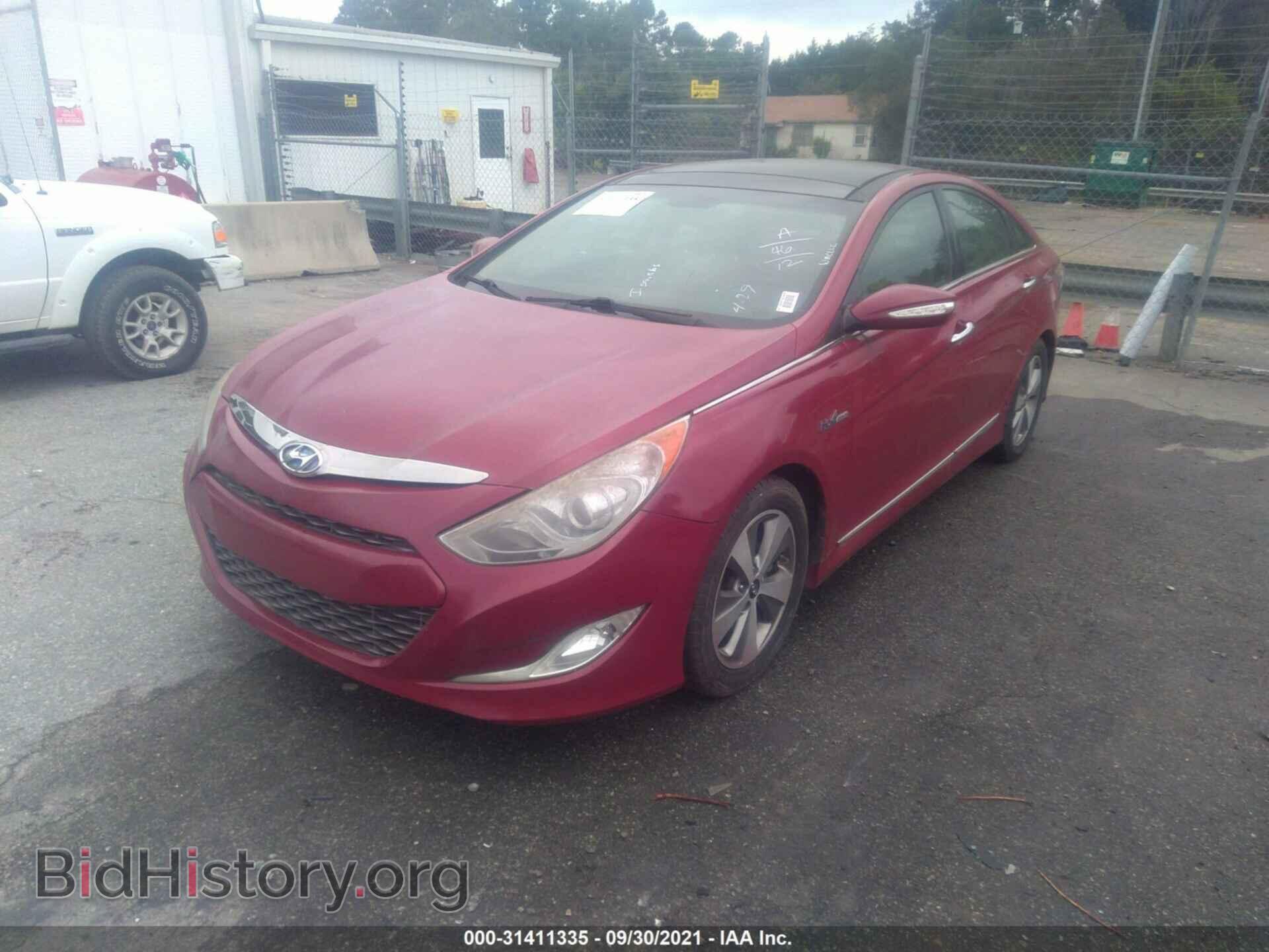 2012 HYUNDAI SONATA - VIN: KMHEC4A44CA039366 - Фото 2