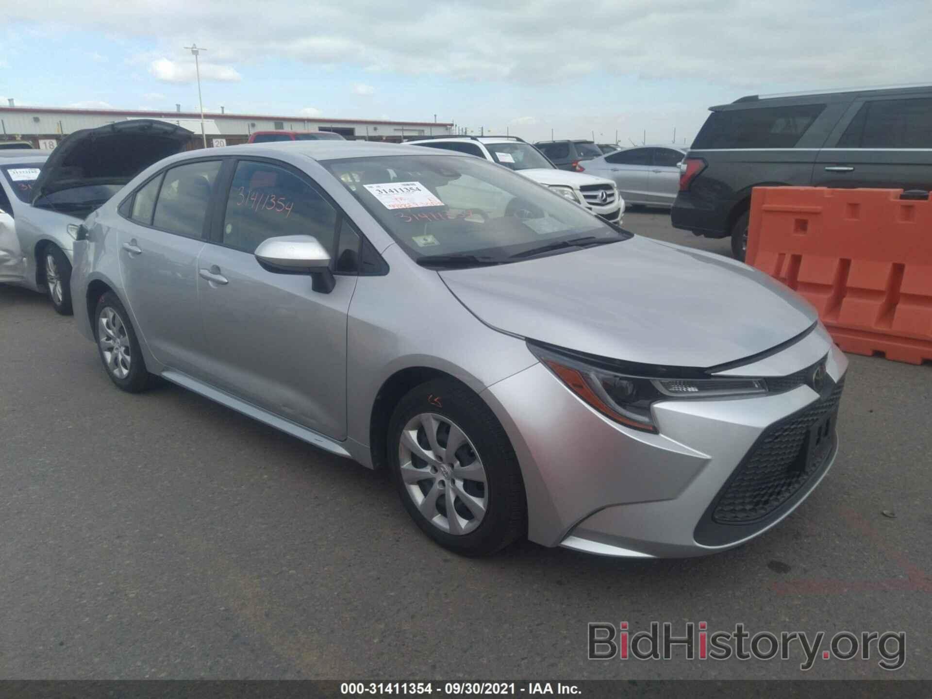 Photo JTDEPRAE0LJ037161 - TOYOTA COROLLA 2020