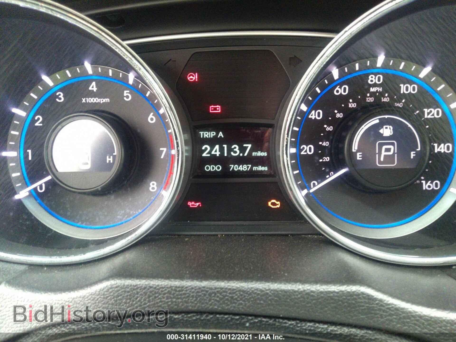 2014 HYUNDAI SONATA - VIN: 5NPEB4AC0EH907096 - Фото 7