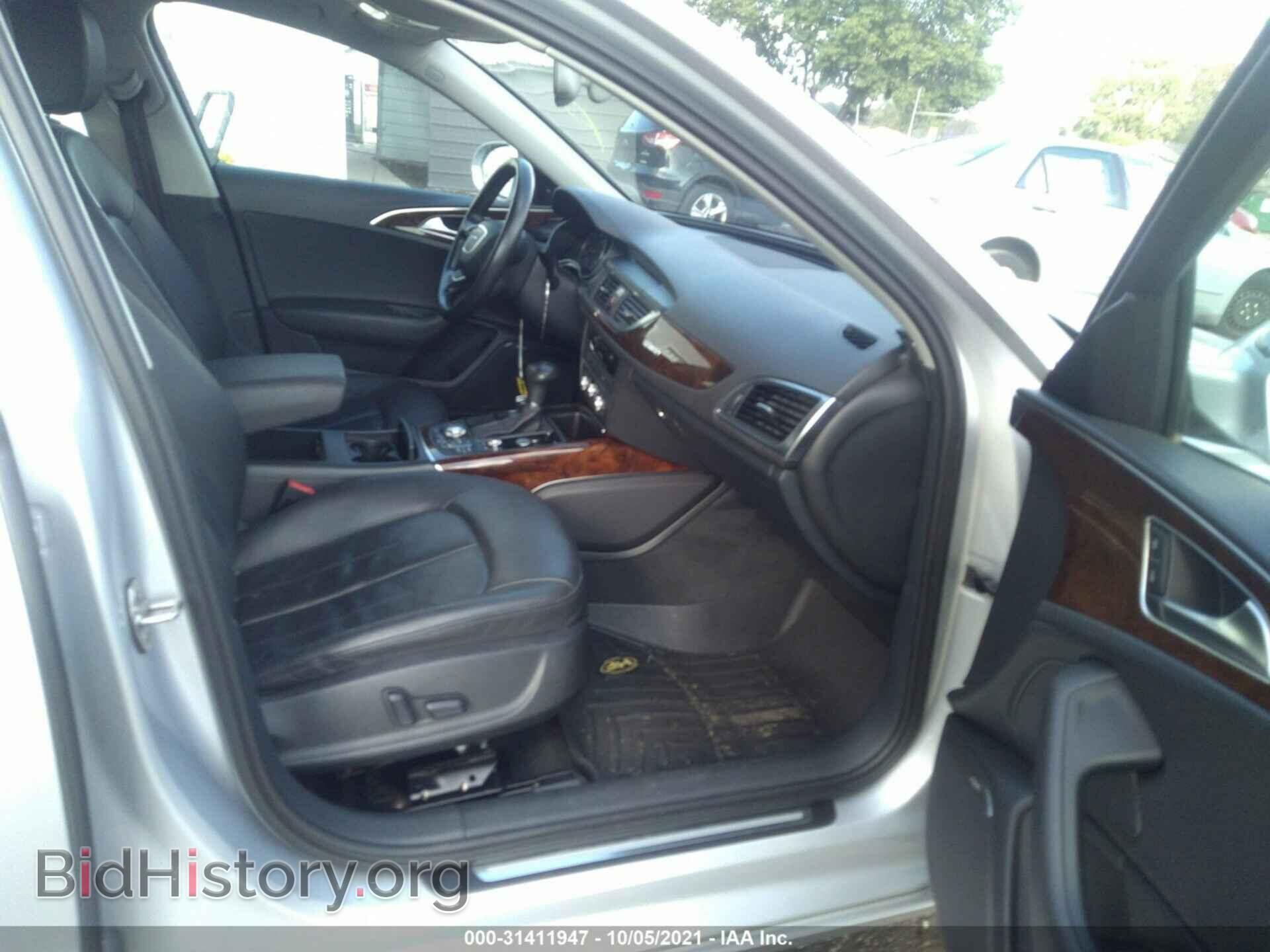 2013 AUDI A6 - VIN: WAUGGAFC2DN141451 - Фото 5