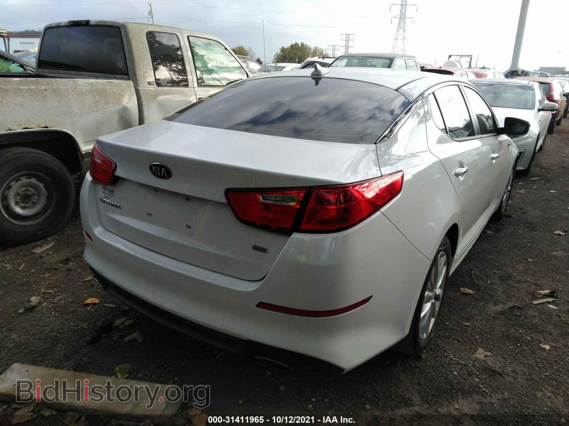 2015 KIA OPTIMA - VIN: 5XXGM4A70FG496690 - Фото 4