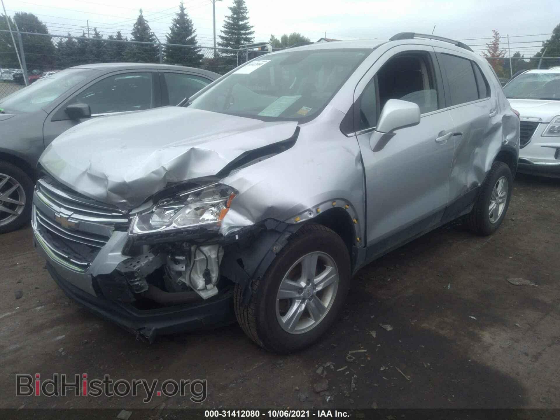 2015 CHEVROLET TRAX - VIN: KL7CJLSB0FB069663 - Фото 2