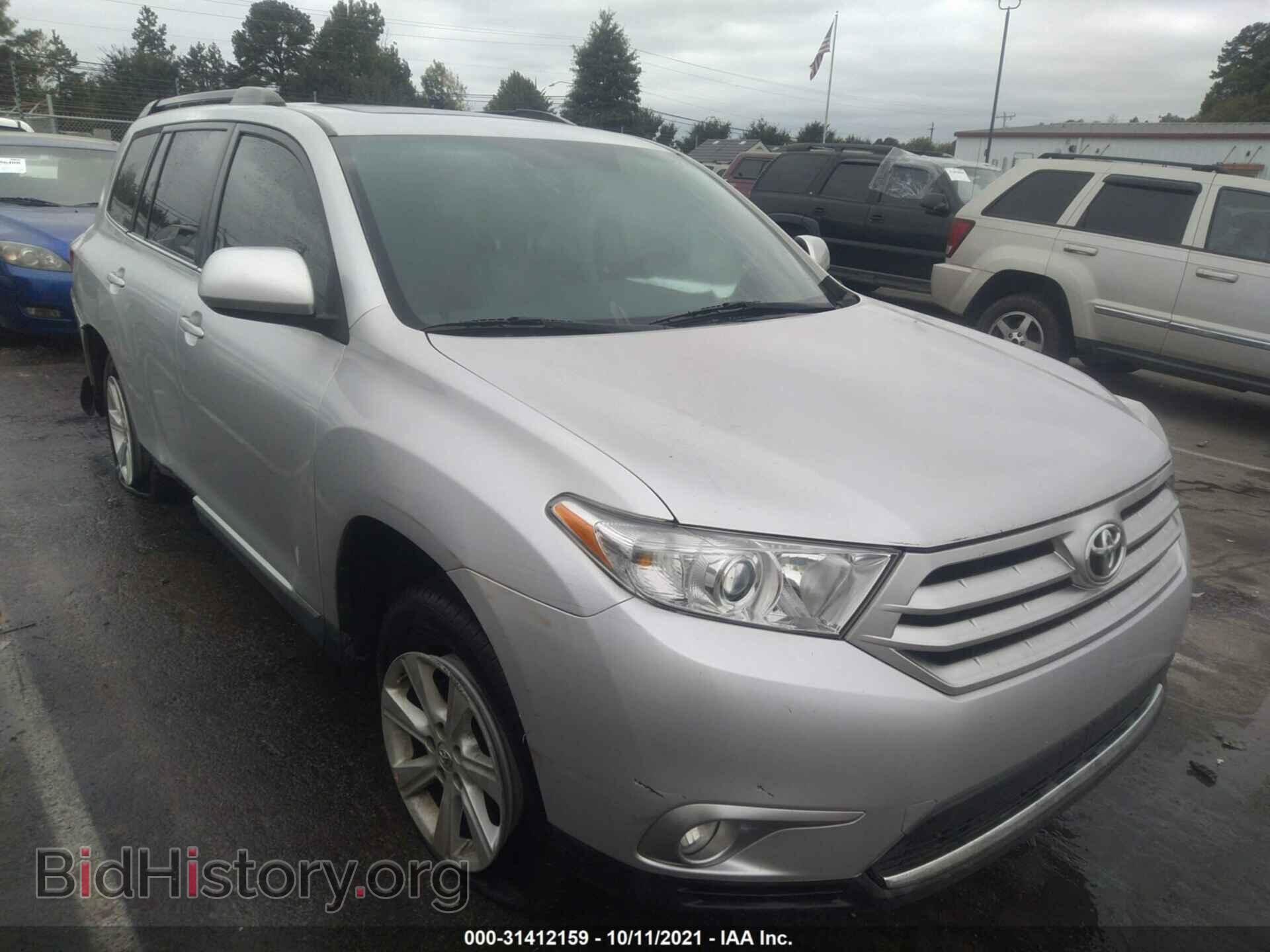 Фотография 5TDZA3EH8CS024648 - TOYOTA HIGHLANDER 2012