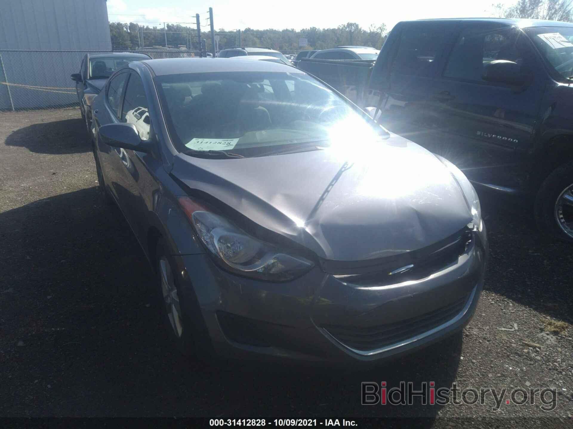 Photo 5NPDH4AE1DH304930 - HYUNDAI ELANTRA 2013