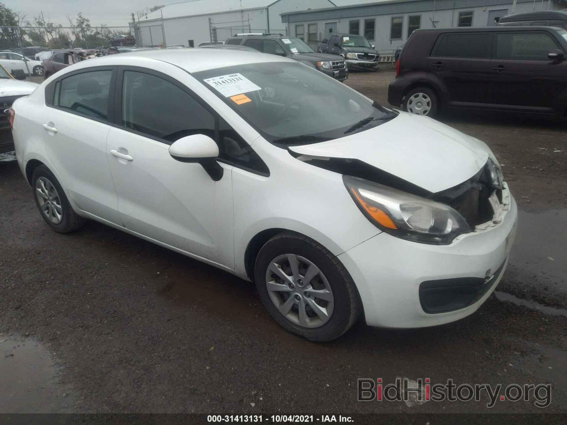 Photo KNADM4A34C6048170 - KIA RIO 2012