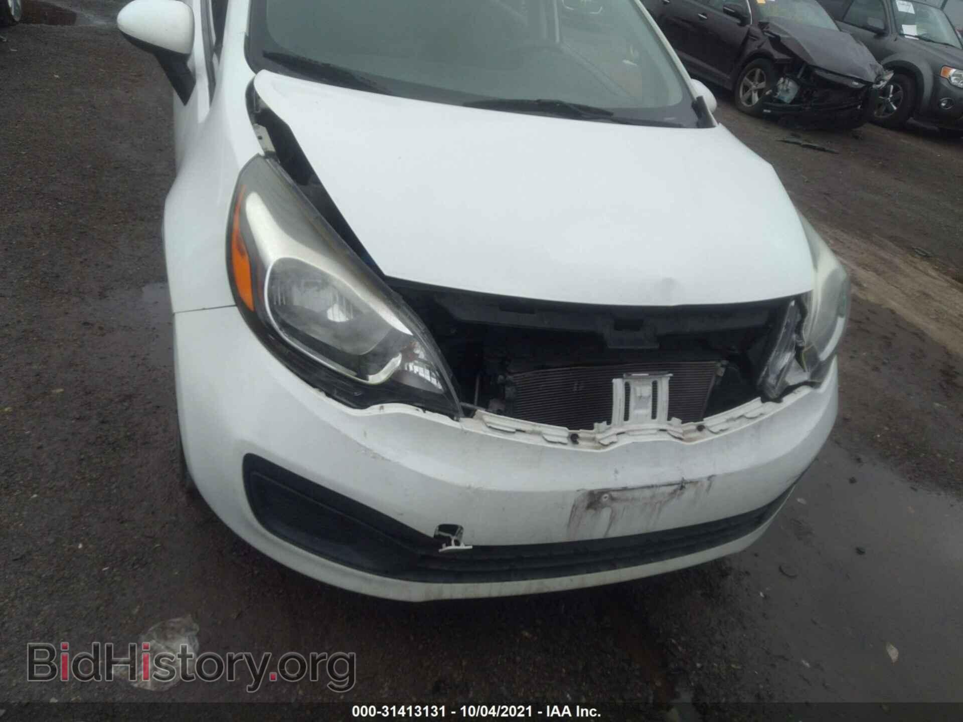 2012 KIA RIO - VIN: KNADM4A34C6048170 - Фото 6