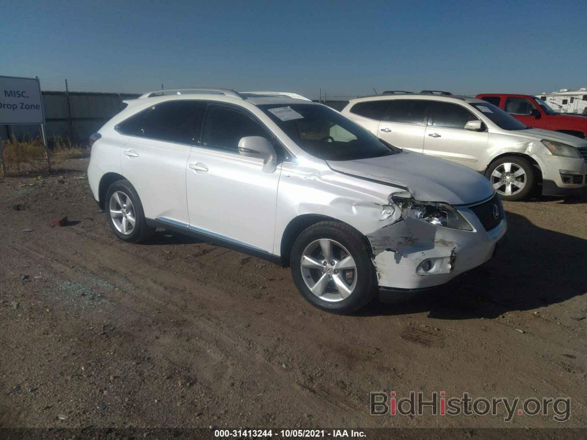 Фотография 2T2BK1BA0AC051483 - LEXUS RX 350 2010