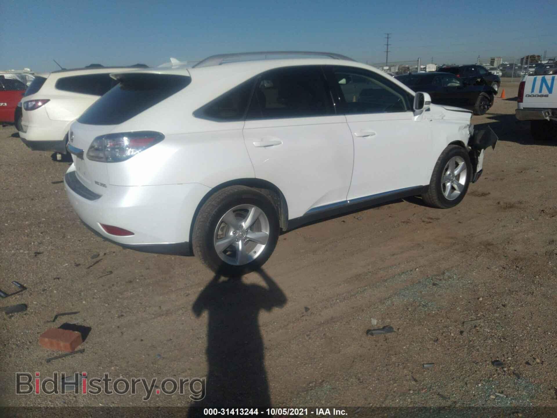 2010 LEXUS RX 350 - VIN: 2T2BK1BA0AC051483 - Фото 4