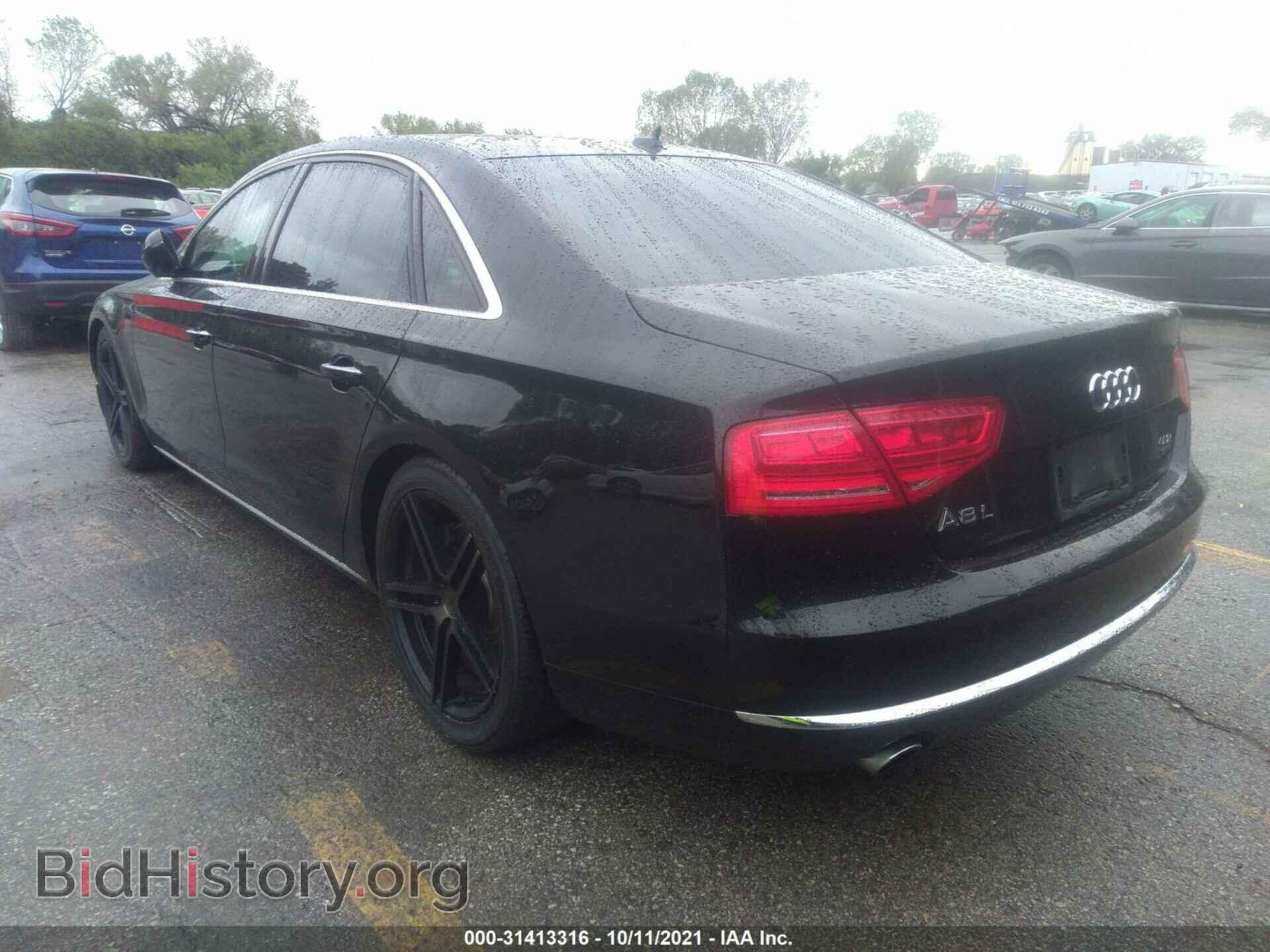 2012 AUDI A8 L - VIN: WAURVAFD6CN007029 - Фото 3