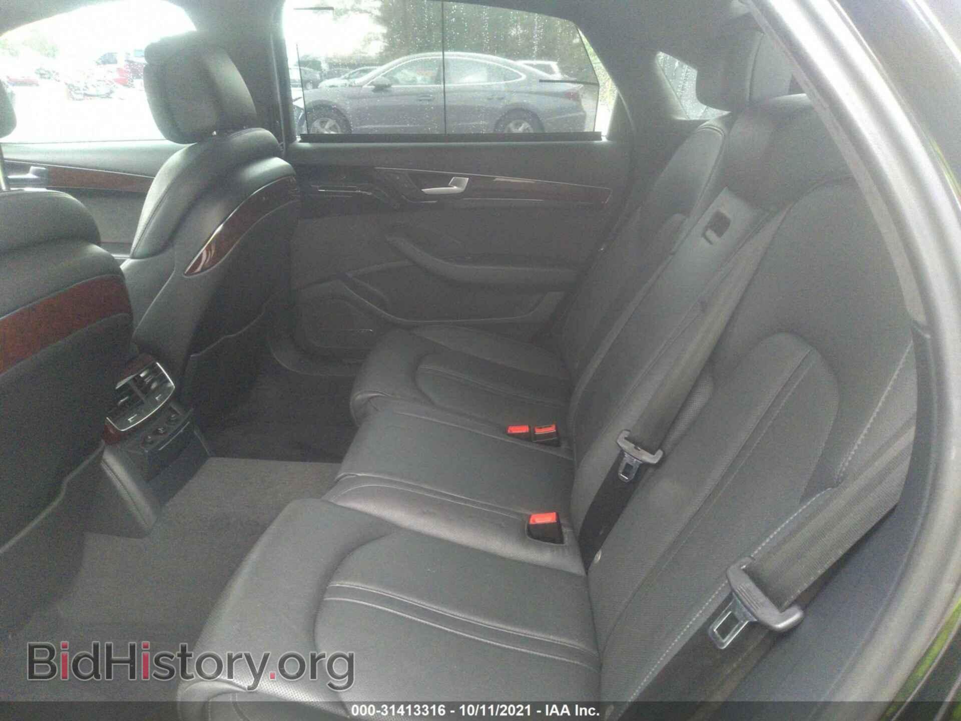 2012 AUDI A8 L - VIN: WAURVAFD6CN007029 - Фото 8