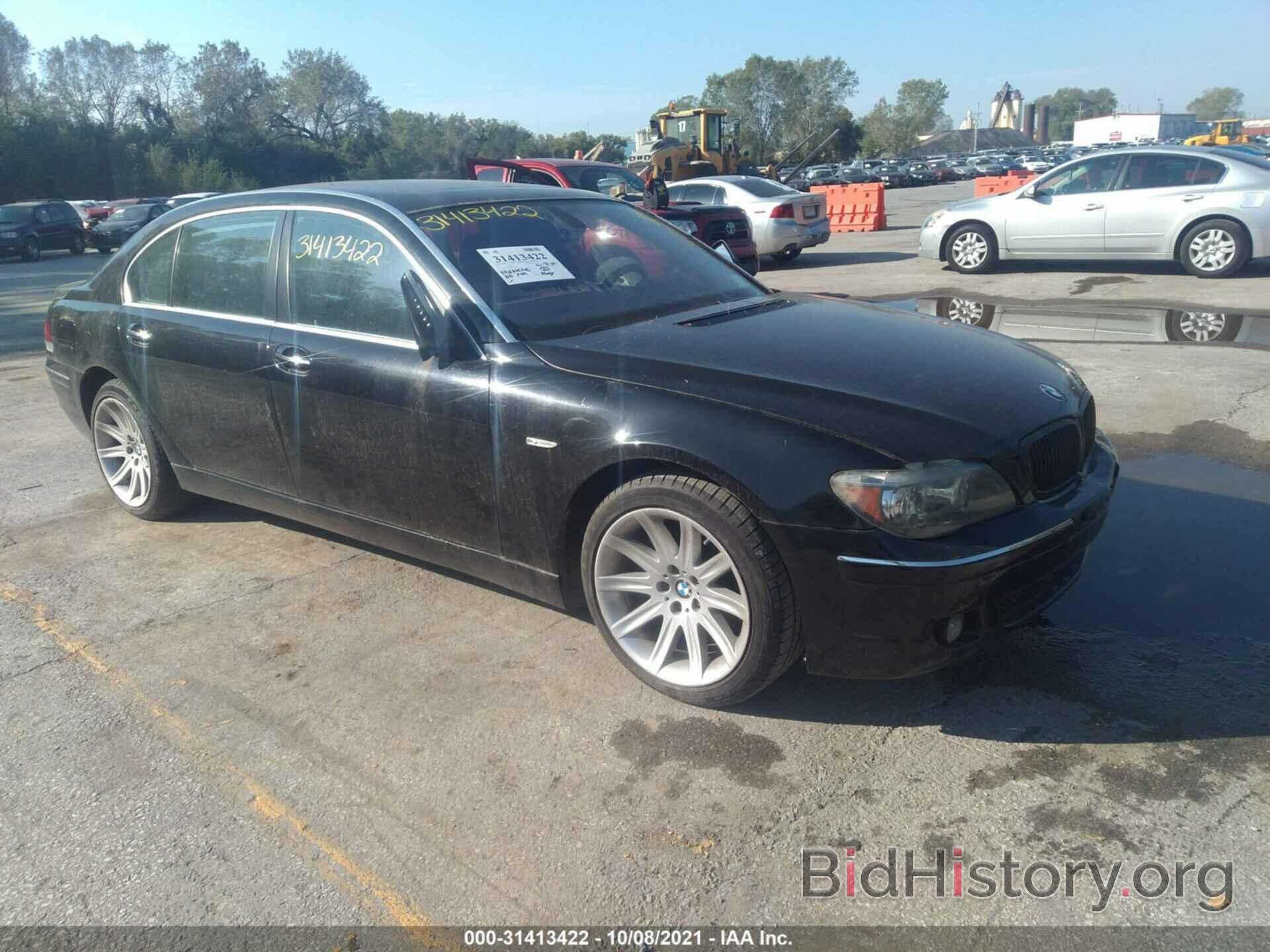 Photo WBAHN83556DT62527 - BMW 7 SERIES 2006