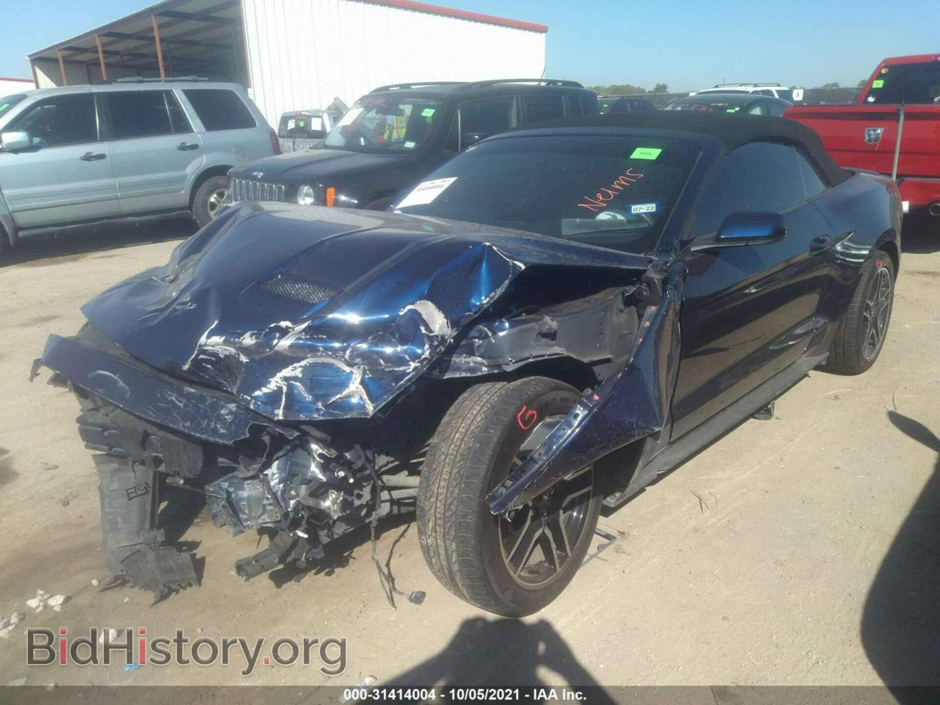 2019 FORD MUSTANG - VIN: 1FATP8UH6K5161729 - Фото 2
