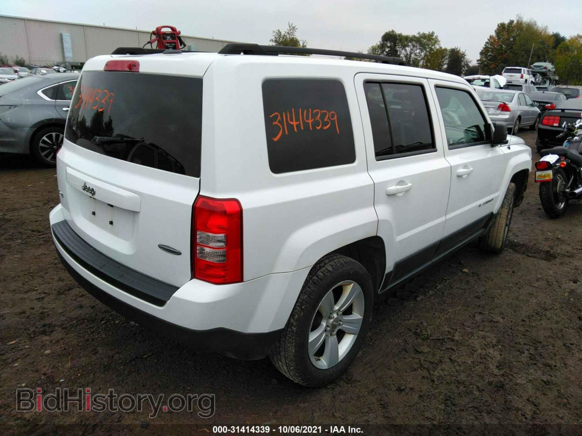 2012 JEEP PATRIOT - VIN: 1C4NJRFB2CD564505 - Фото 4