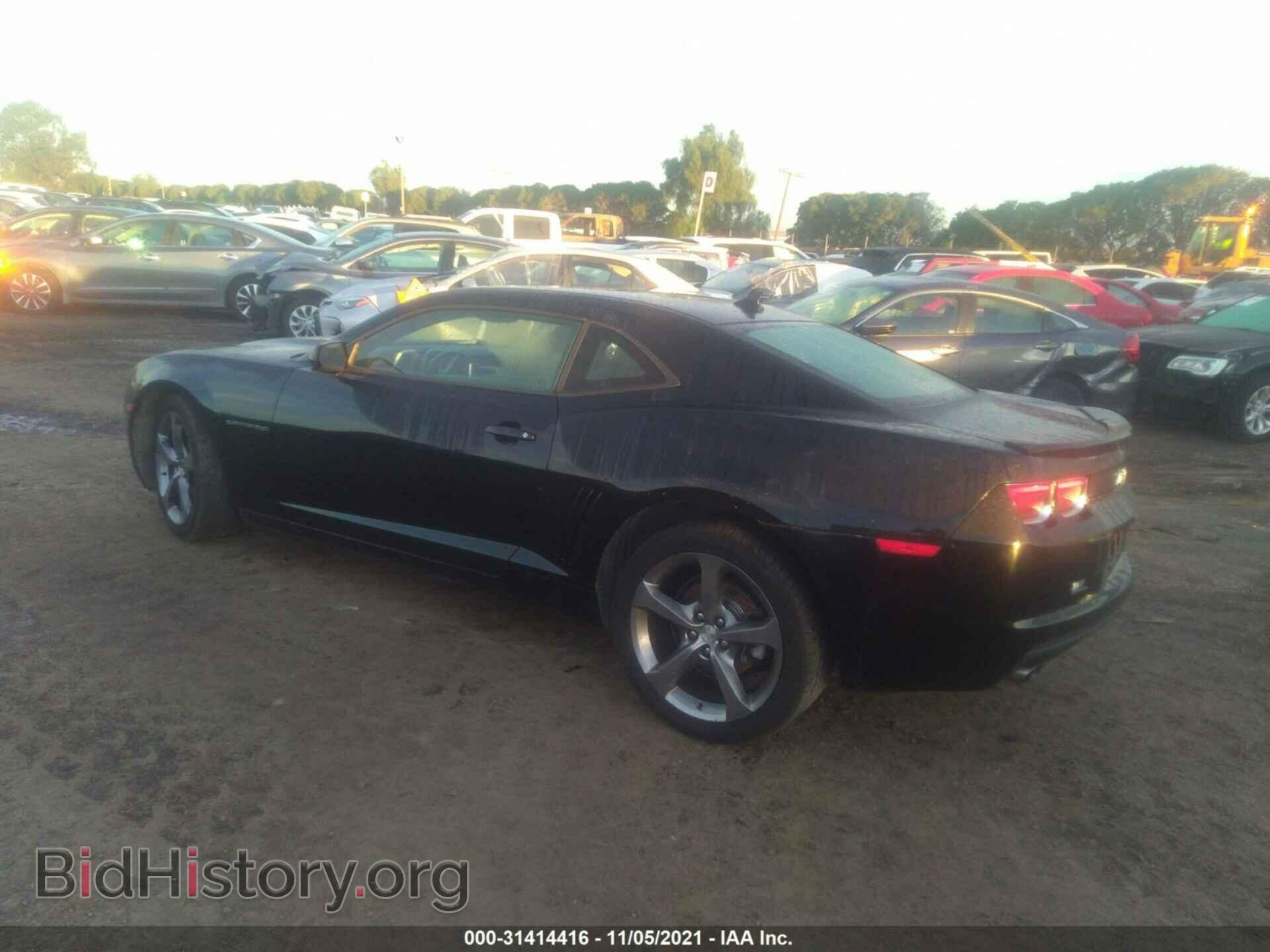 2013 CHEVROLET CAMARO - VIN: 2G1FB1E37D9188971 - Фото 3