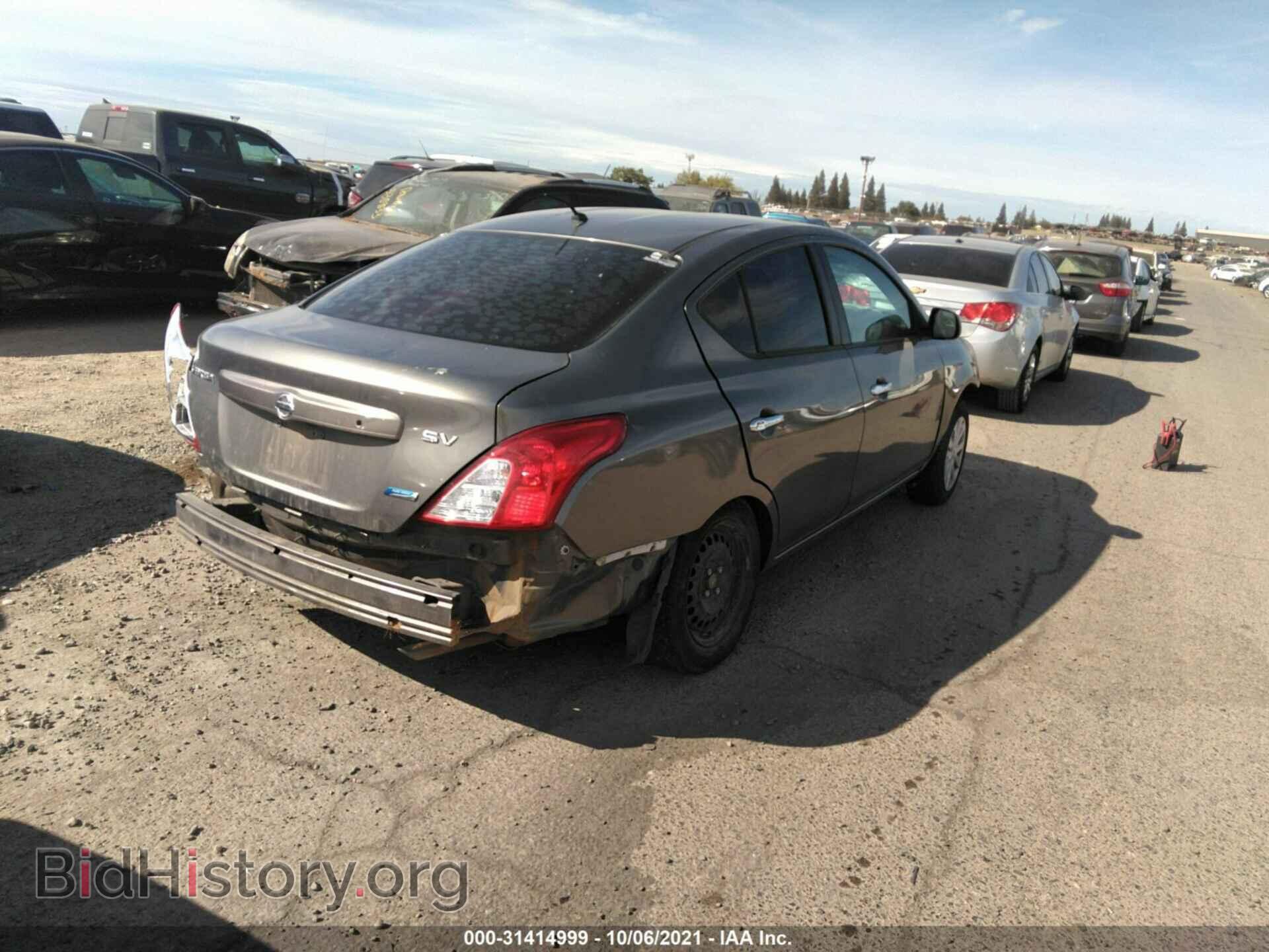 2012 NISSAN VERSA - VIN: 3N1CN7AP7CL810237 - Фото 4