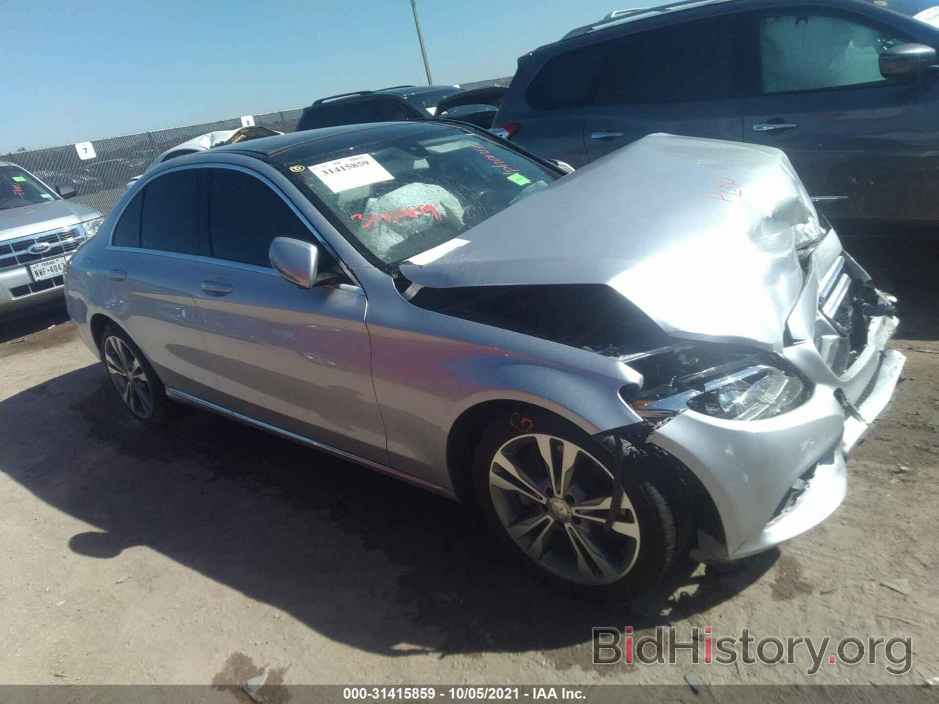 Photo 55SWF4JB2GU178891 - MERCEDES-BENZ C-CLASS 2016