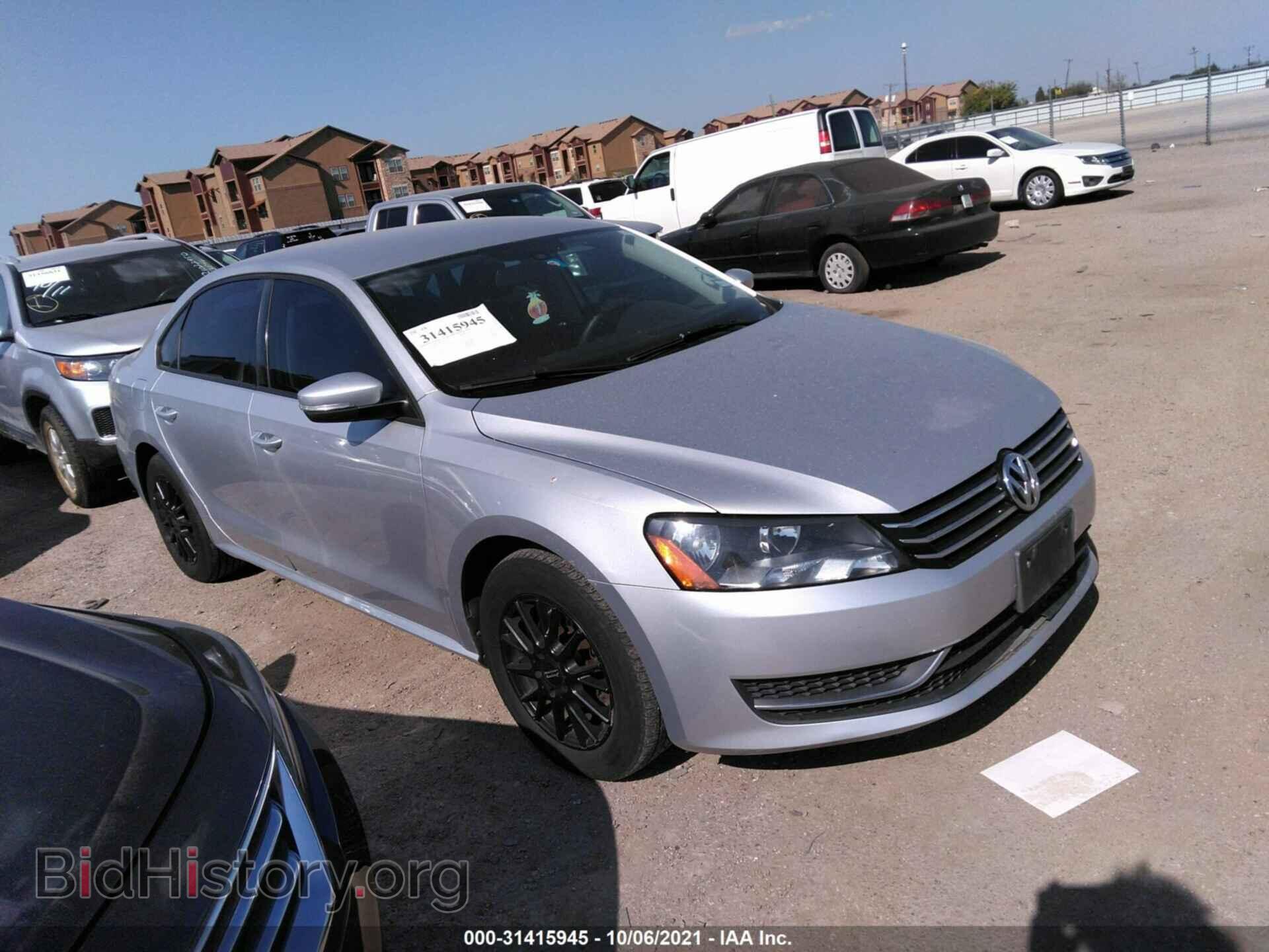 Фотография 1VWAP7A31DC004500 - VOLKSWAGEN PASSAT 2013
