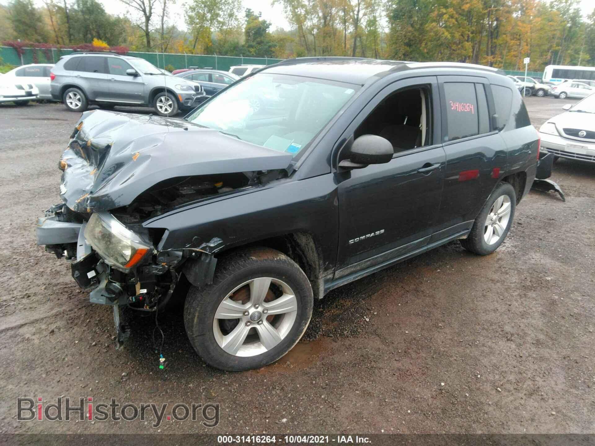 2015 JEEP COMPASS - VIN: 1C4NJDBB2FD439937 - Фото 2