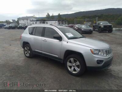 2011 Jeep COMPASS, silver — VIN 1J4NF1FB9BD148415, IAAI