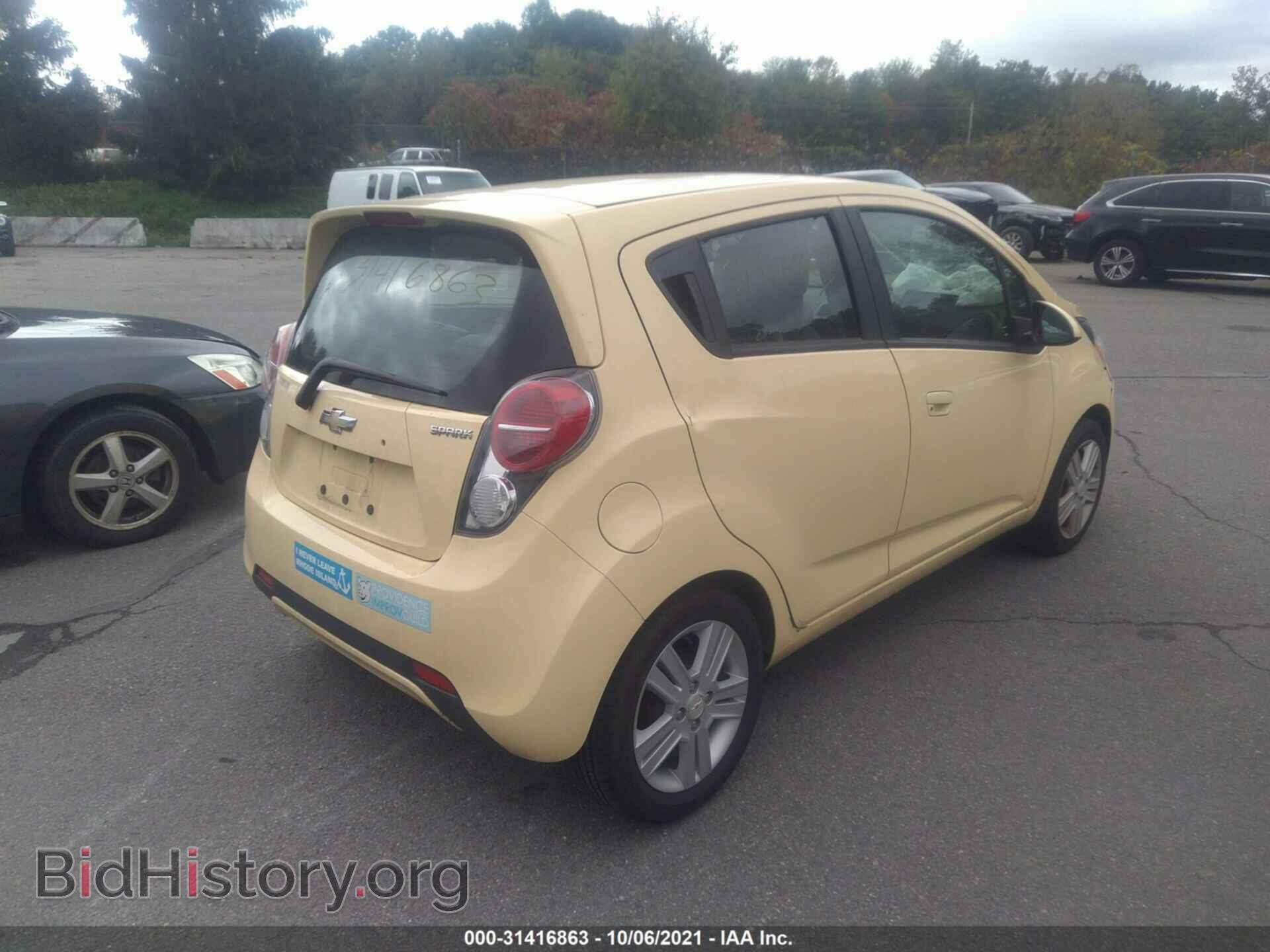 2013 CHEVROLET SPARK - VIN: KL8CD6S90DC592500 - Фото 4
