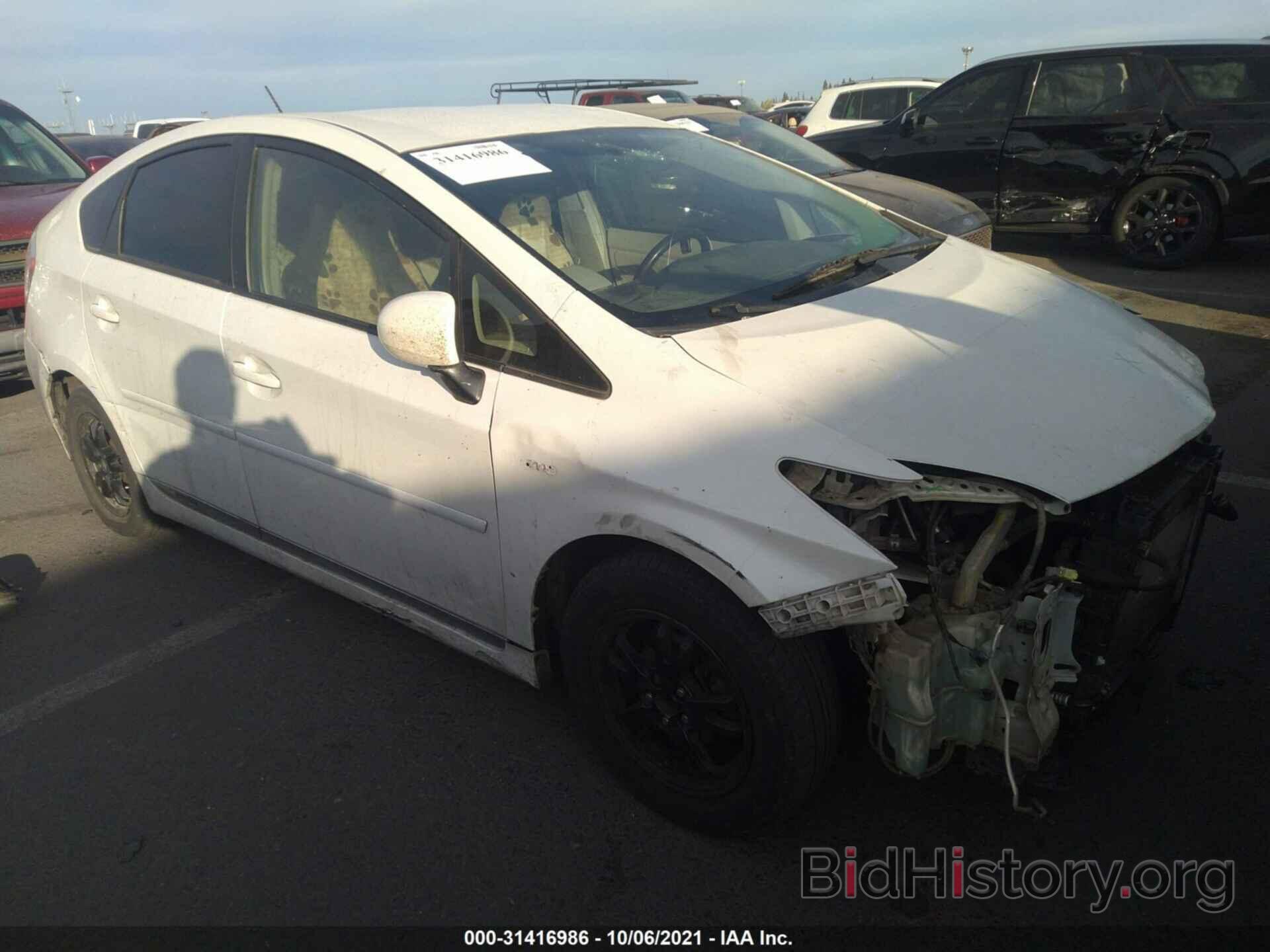 Photo JTDKN3DU8E1826914 - TOYOTA PRIUS 2014