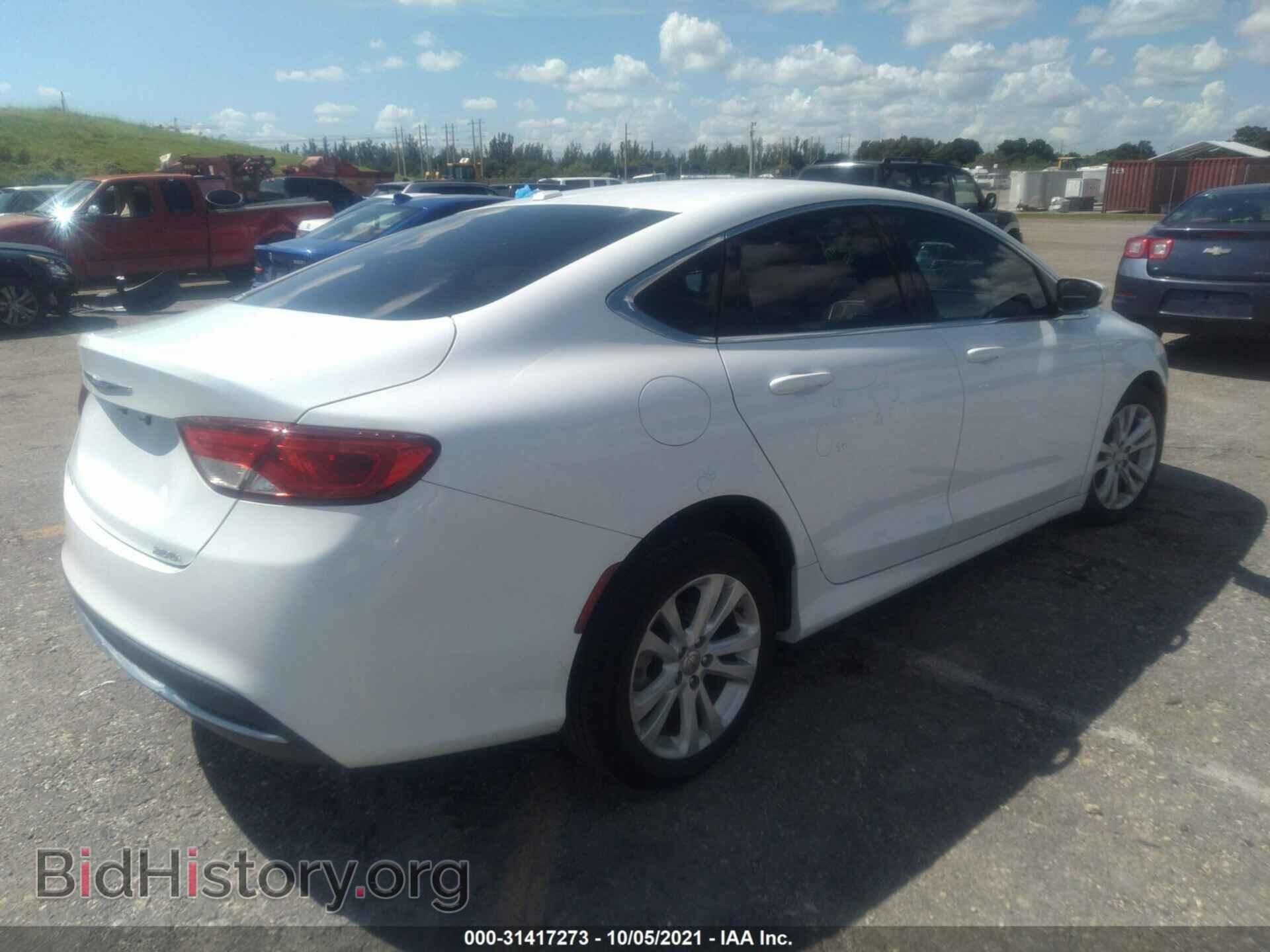 2015 CHRYSLER 200 - VIN: 1C3CCCAB0FN607196 - Фото 4