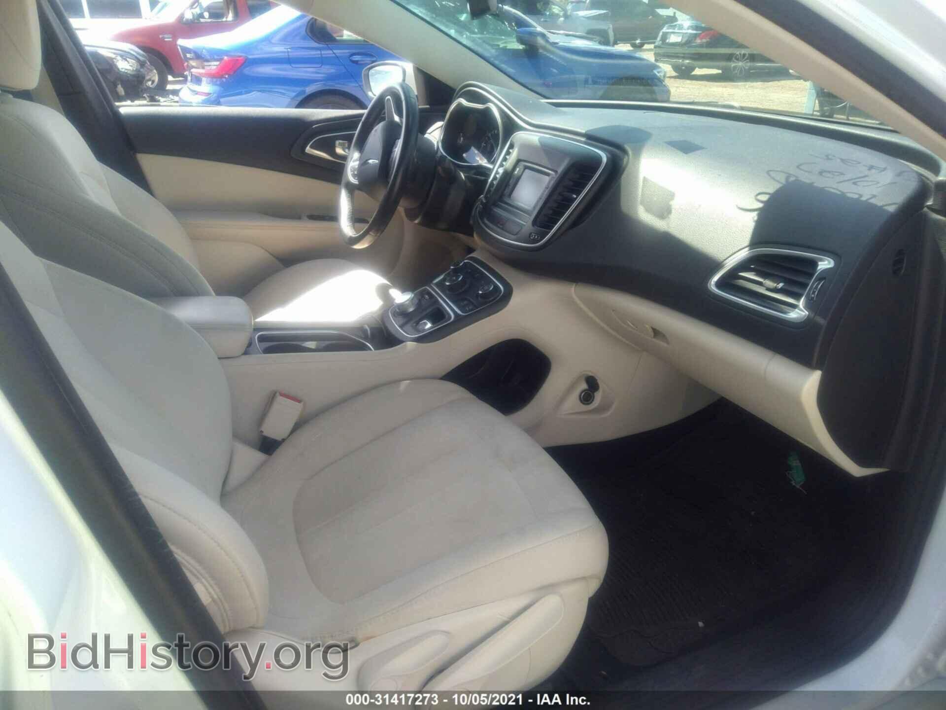 2015 CHRYSLER 200 - VIN: 1C3CCCAB0FN607196 - Фото 5