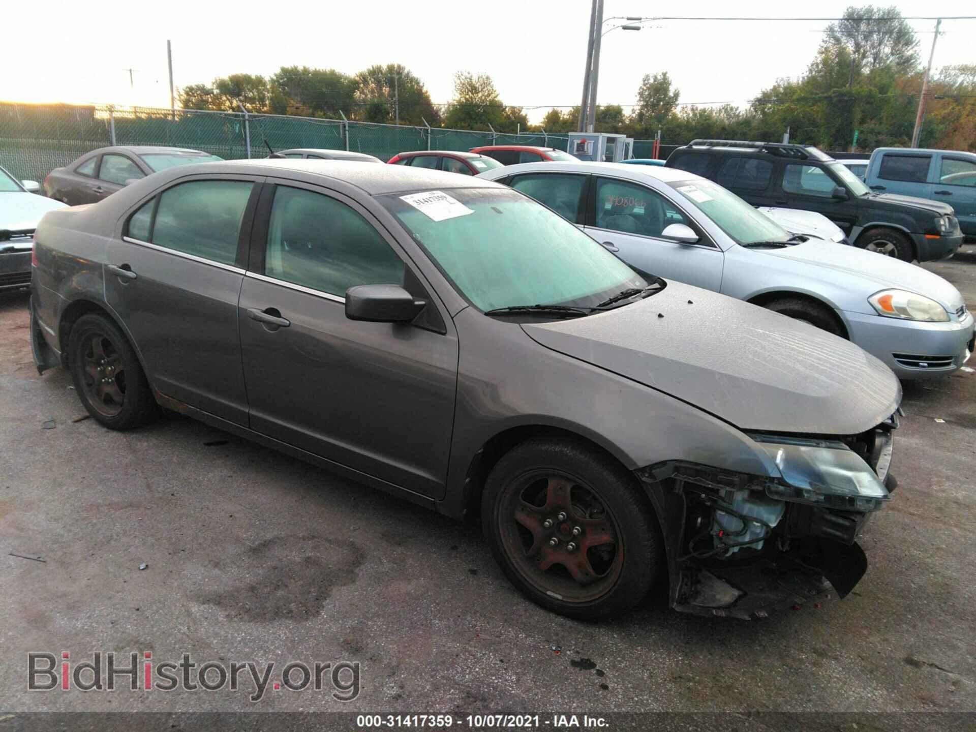 Фотография 3FAHP0HA8AR422505 - FORD FUSION 2010