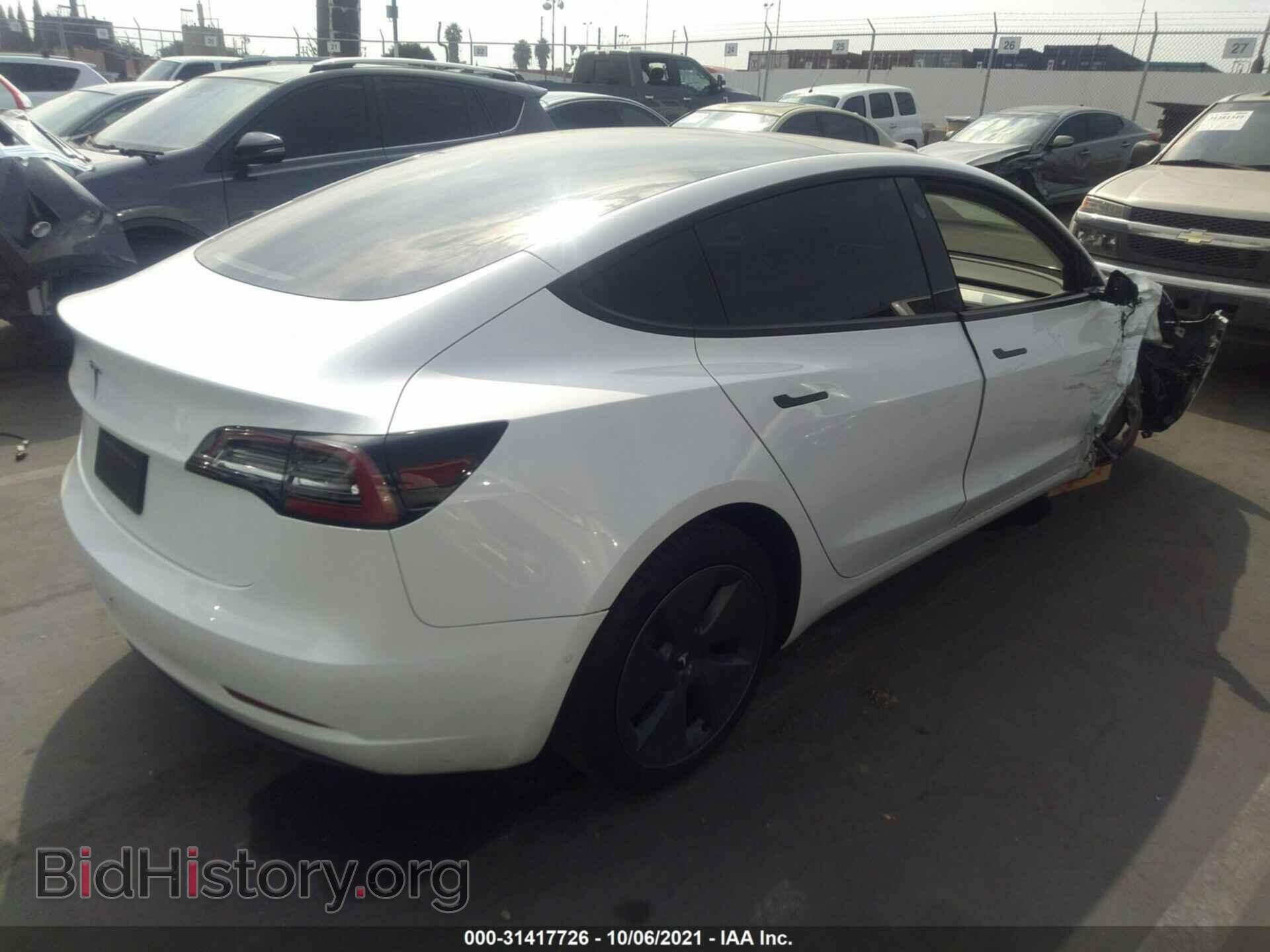 2021 TESLA MODEL 3 - VIN: 5YJ3E1EA6MF857405 - Photo 4