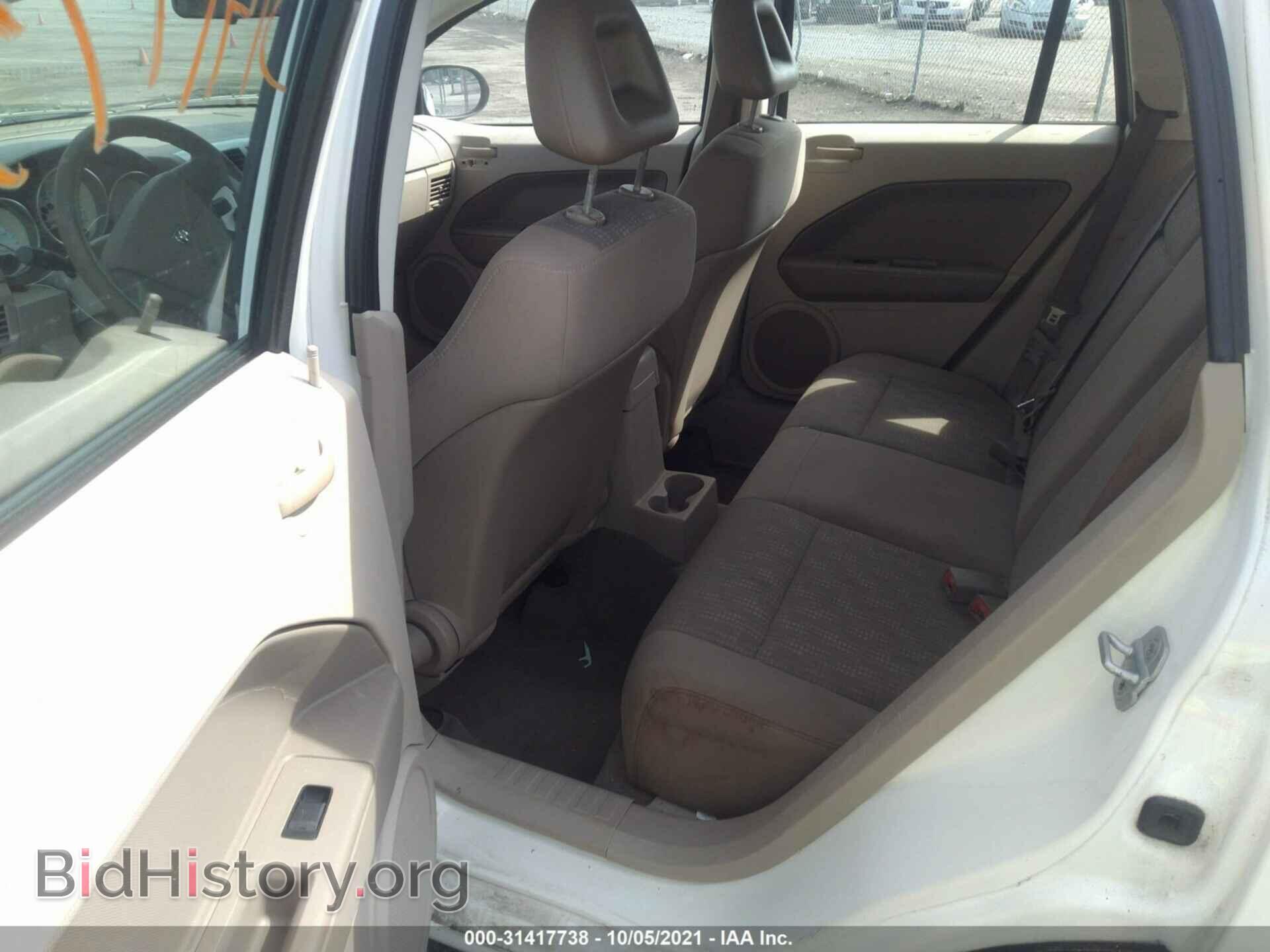 2007 DODGE CALIBER - VIN: 1B3HB48B67D149303 - Фото 8