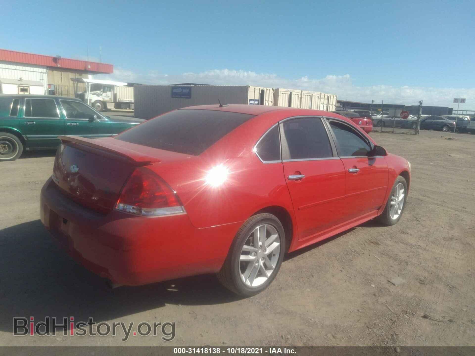 2013 CHEVROLET IMPALA - VIN: 2G1WC5E33D1259960 - Фото 4